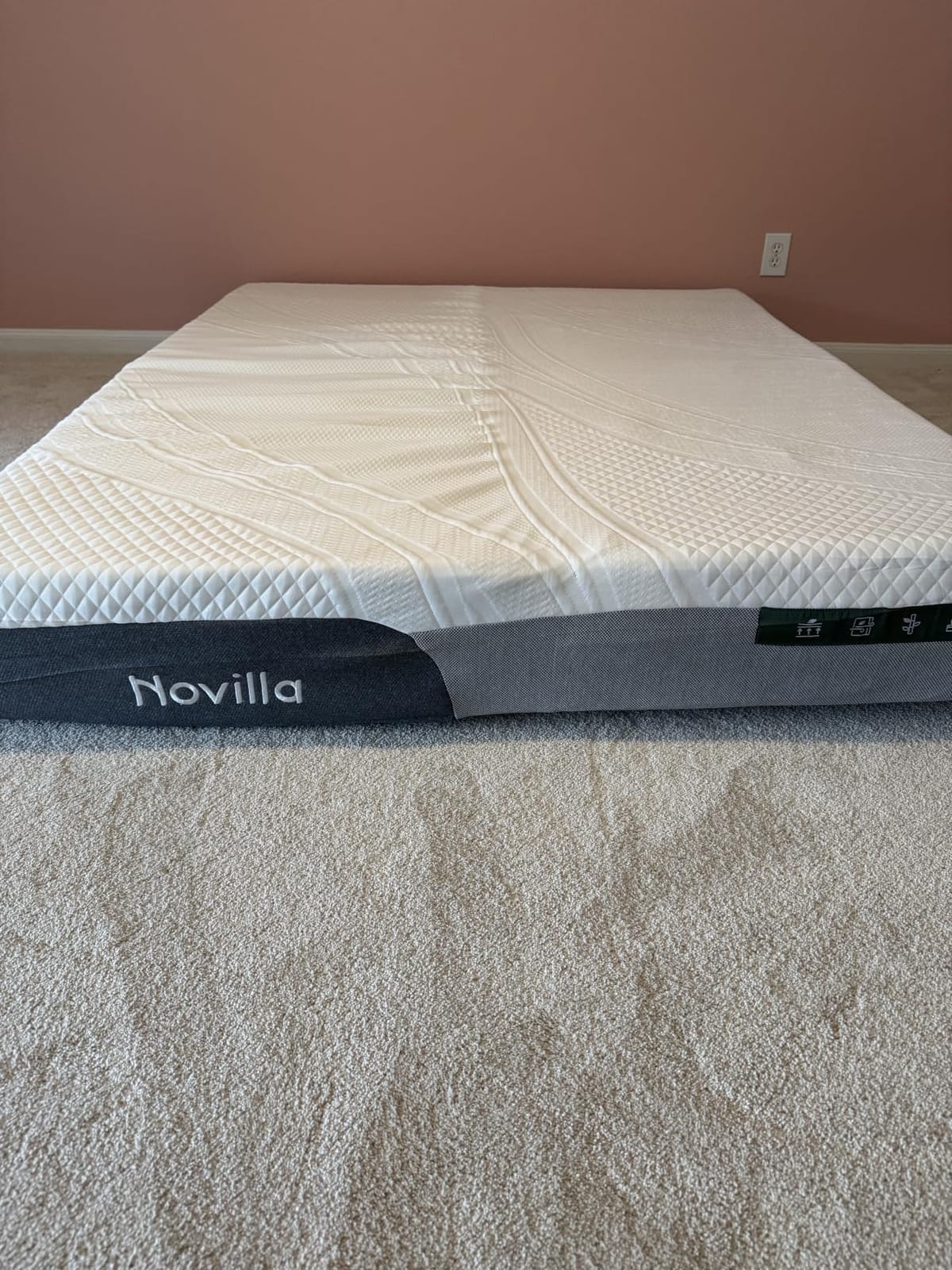 Novilla Bliss Cooling King Mattress, 12 Inch Gel-Infused Memory Foam | Mattress King Size in a Box with Cool-Touch Nylon Cover, Pressure Relief & Body Support with CertiPUR-US Certified Foam customer photo 2