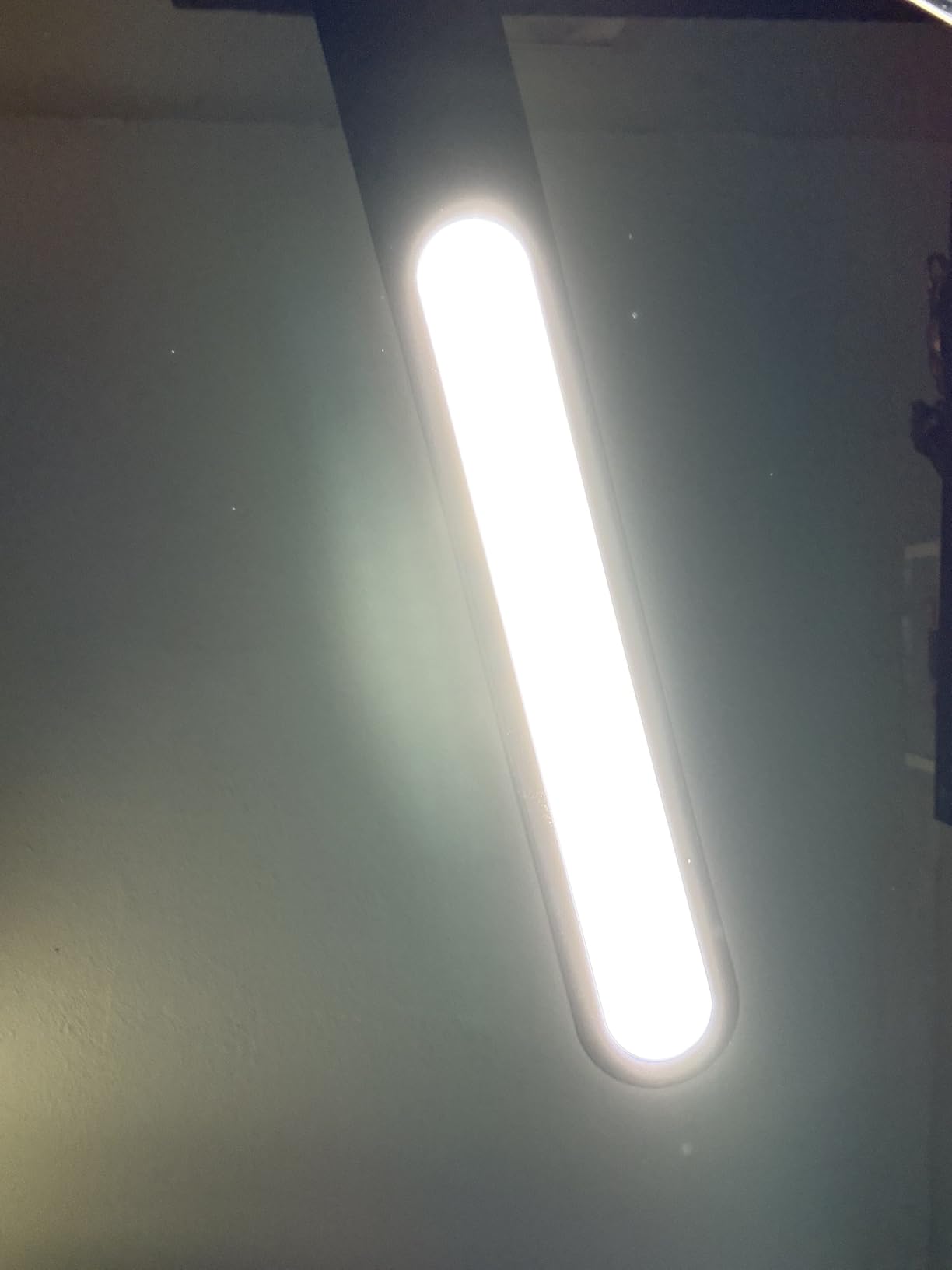 Honeywell HJ2 Clip On LED Desk Lamp with Clamp, Adjustable Reading Light, CRI97 Full Spectrum Eye-Caring Light, Clip On Clamp Design, Flexible Gooseneck, 3 Color Modes & Dimming for Reading customer photo 2