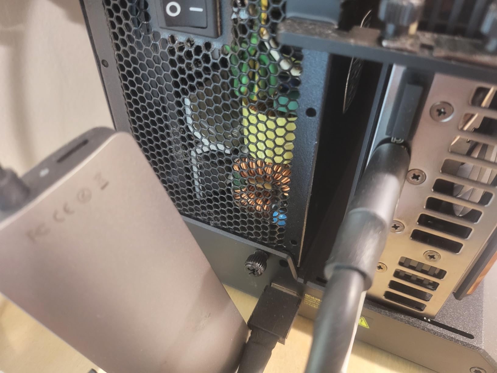 AOOSTAR EG01 OCuLink eGPU Dock | External GPU Enclosure Interface Graphics Dock Station, PCIe 4.0 x4 Graphics Cards customer photo 1