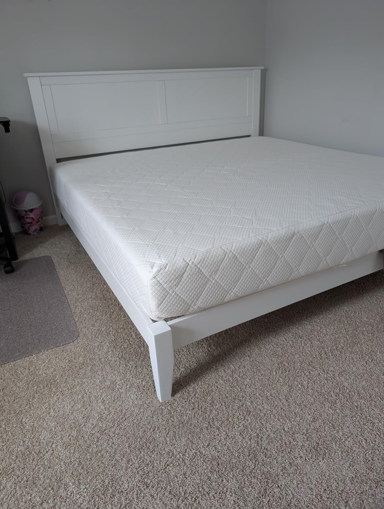 Extra Firm Mattress King Size 10 Inch, Premier High Density Foam Mattresses in Box, Supportive Bed-Mattress for Back Pain, Pressure Relief, Removable Fiberglass Free Cover, CertiPUR-US customer photo 2