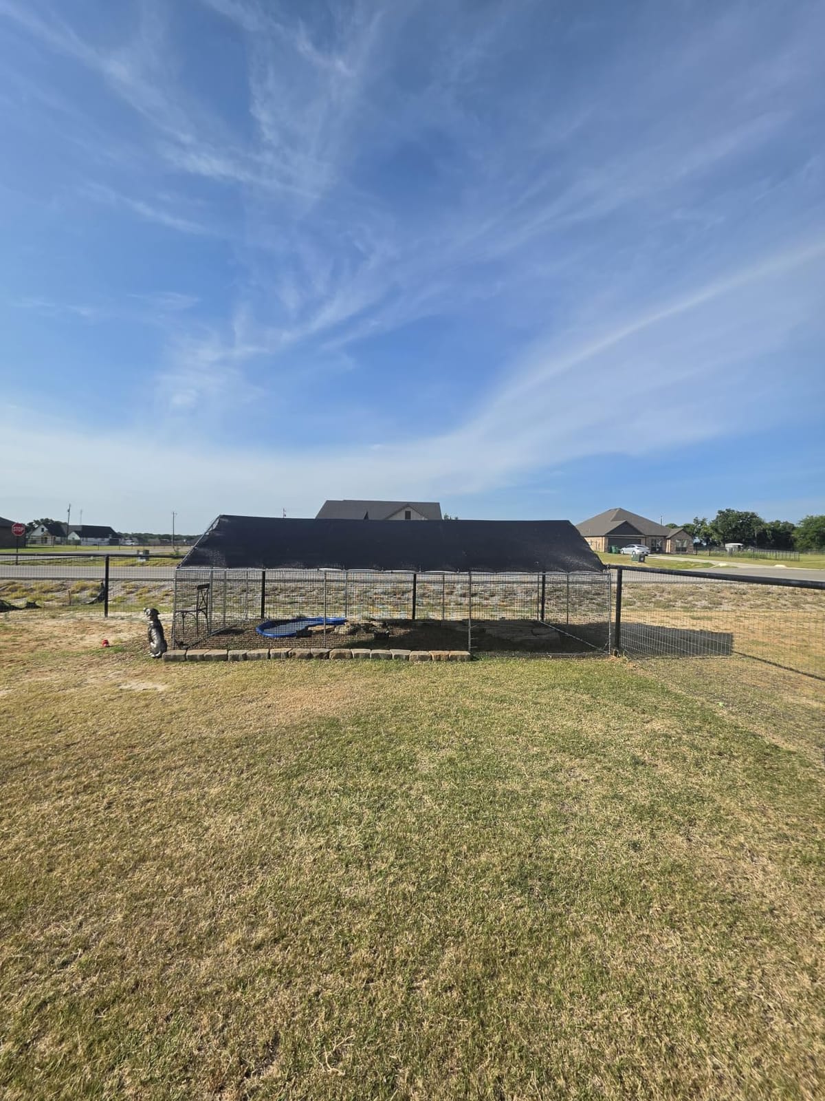CAMMOO Walk in Chicken Coop, 13.1x9.8x6.6ft Chicken Run for Yard with Cover customer photo 2