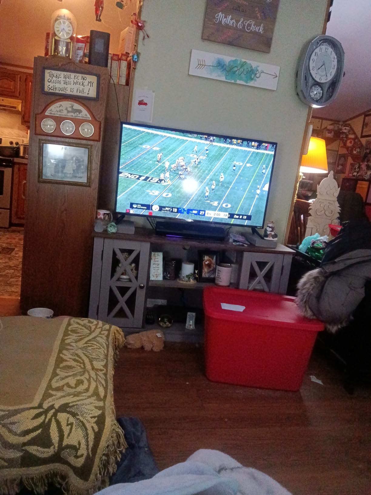 Saiyin 11.7-inch Sound Bar, Small Size & Big Power, Center-Channel Speakers customer photo 2