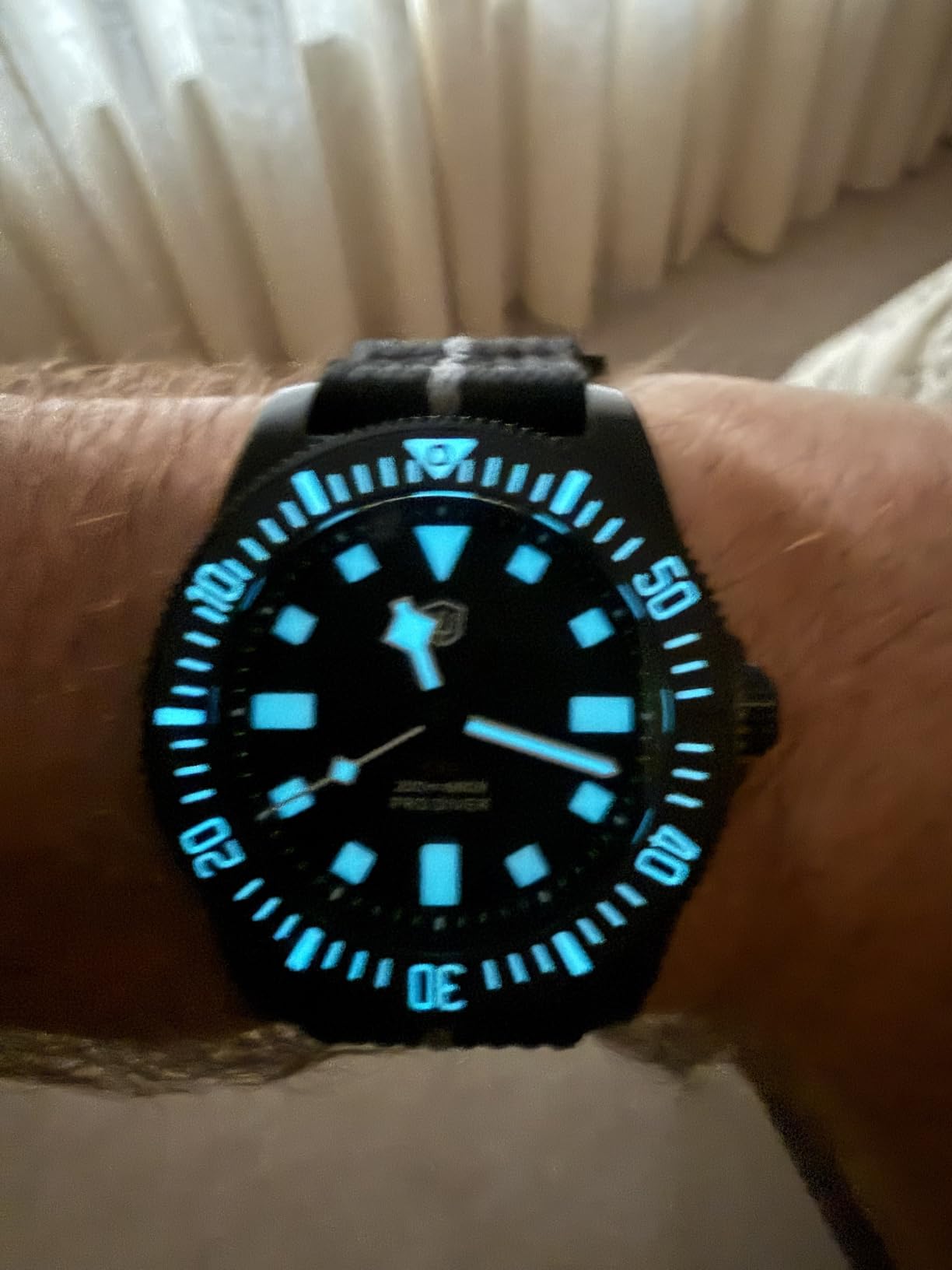 watchdives EXD 40mm Titanium Dive Watch,Japan VH31 Sweep Quartz Movement customer photo 2