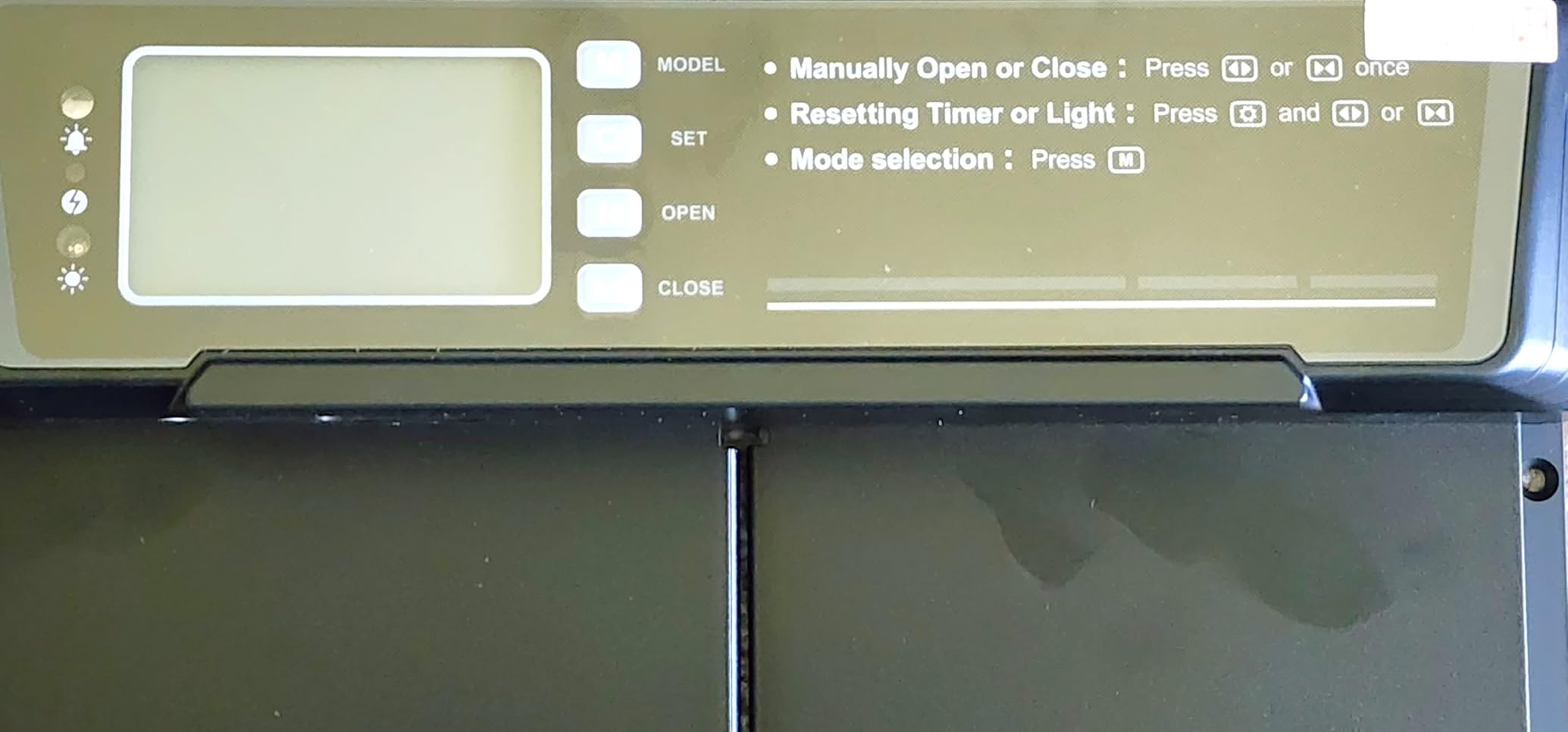 Large Size Automatic Chicken Coop Door Solar Powered - Timer/Light Sensor | Solar Chicken Coop Door Anti-Pinch, Aluminum Alloy Chicken Door | 20M Remote Control | Higher Battery Capacity customer photo 2