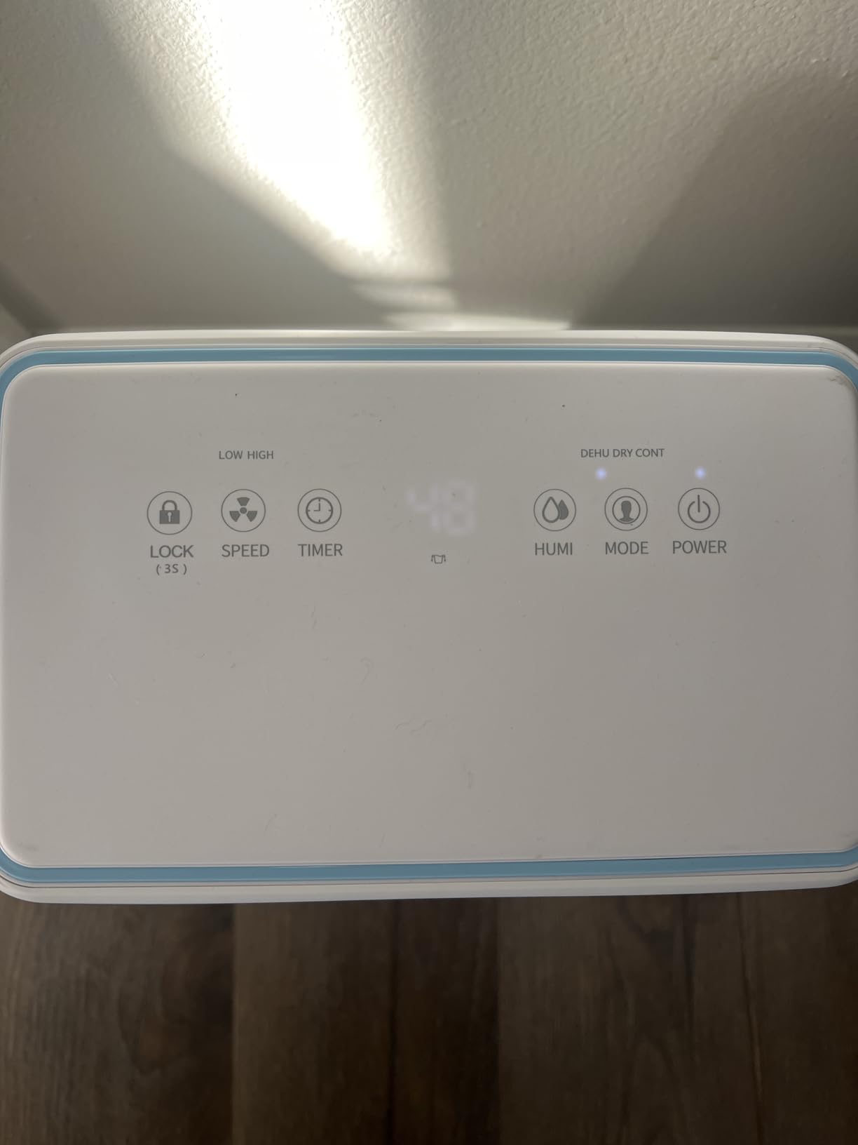 21-Pint Dehumidifier for Basement with Drain Hose, 1600 sq ft, White customer photo 1
