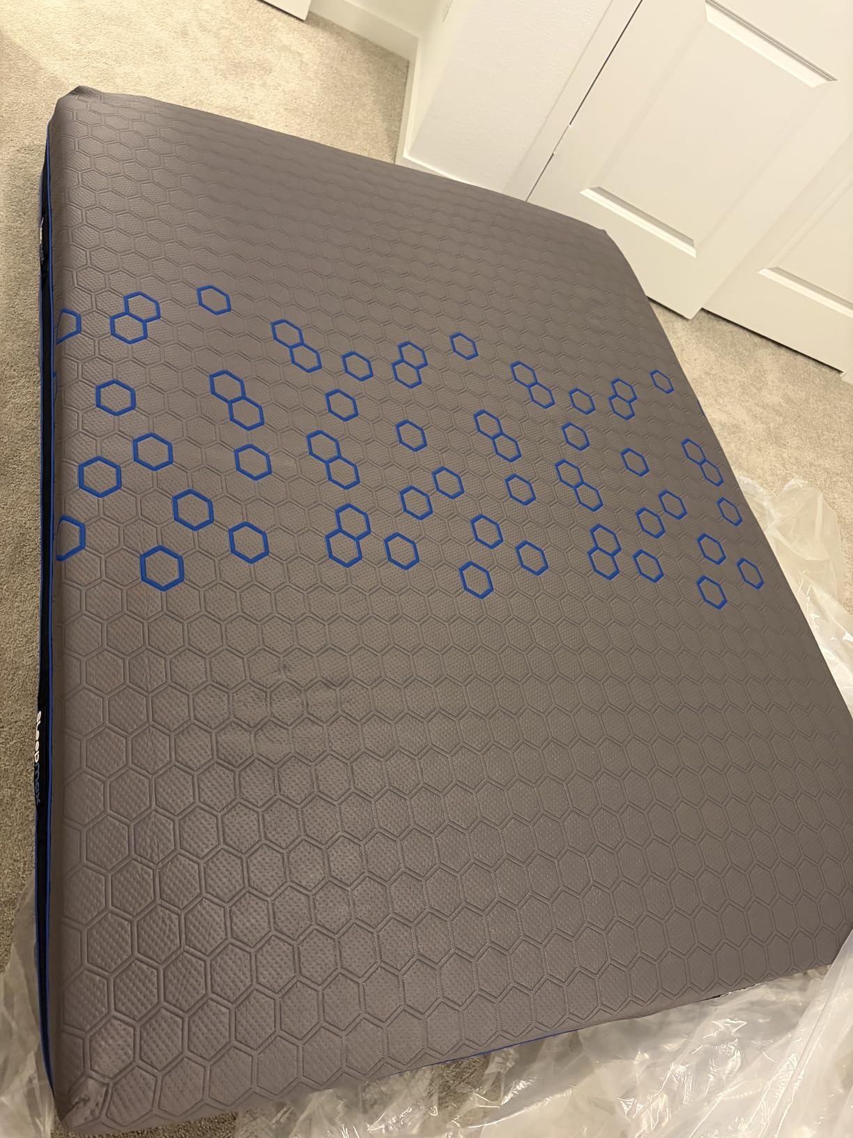 Sleepmax Firm Ultra Long Hybrid Mattress 16 Inch Cooling, 1-Year Trial | Ergonomic Pressure Relief & Spine Alignment, Recovery-Grade Deep Sleep Bed in a Box, 365-Night Trial & Forever Warranty customer photo 1