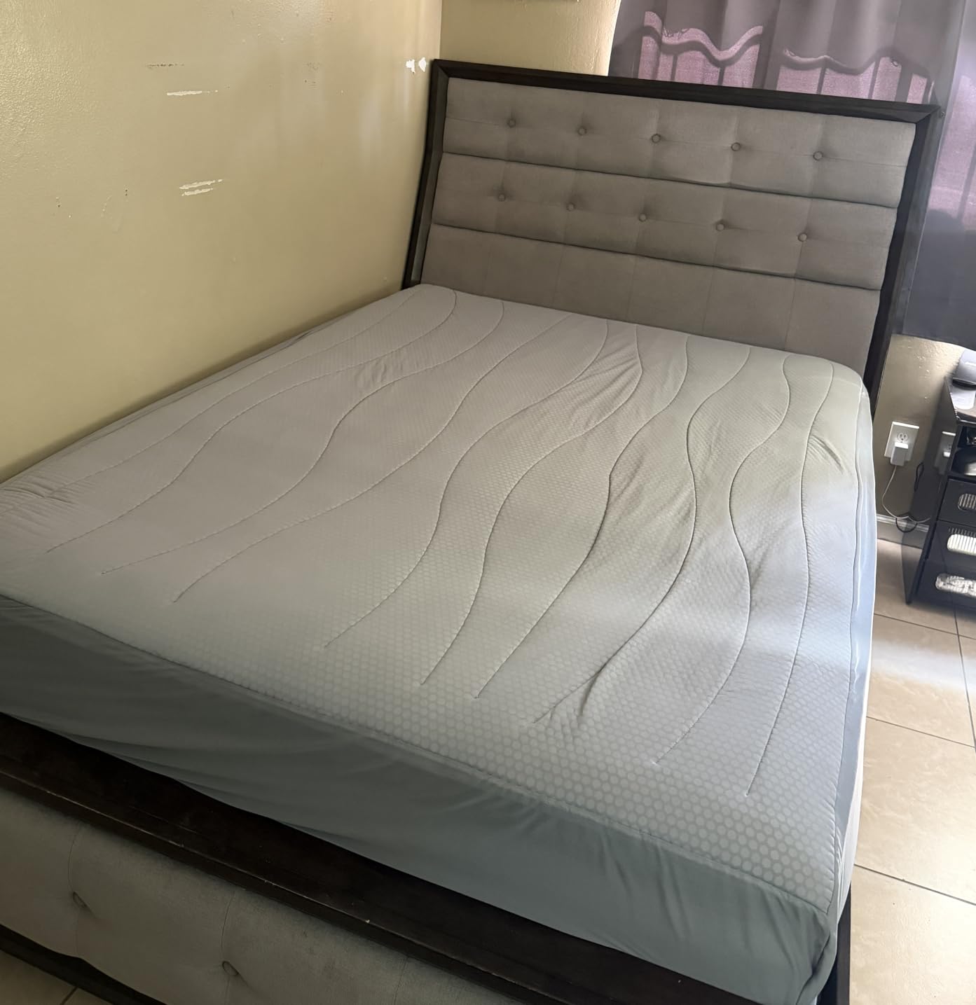 Elegear Cooling Mattress Pad Queen for Hot Sleepers with Arc-Chill® 3.0 customer photo 1