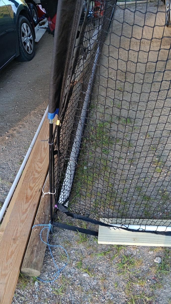 Baseball Batting Cage Net for Backyard Softball Portable Pop Up Cage customer photo 2