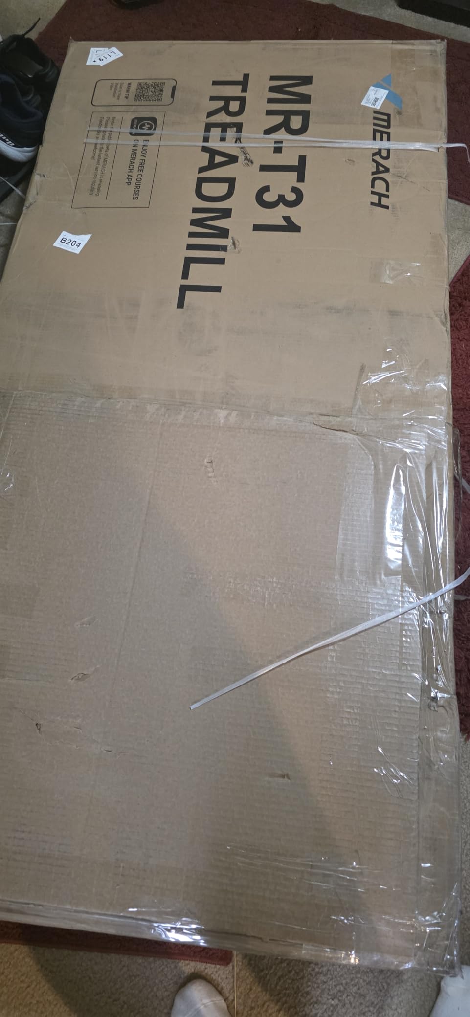 MERACH Treadmill with 15/18% Auto Incline, 55
