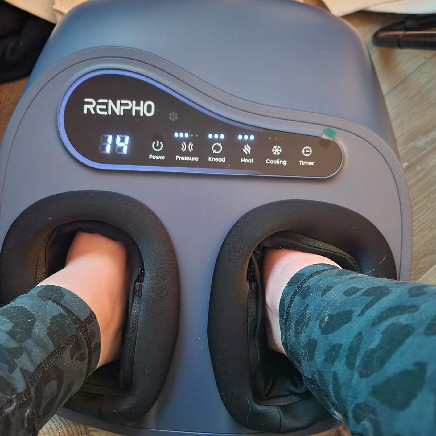 RENPHO Thermacool 2-in-1 FSA Foot Massager with Heat & Cold, HSA Eligible customer photo 2