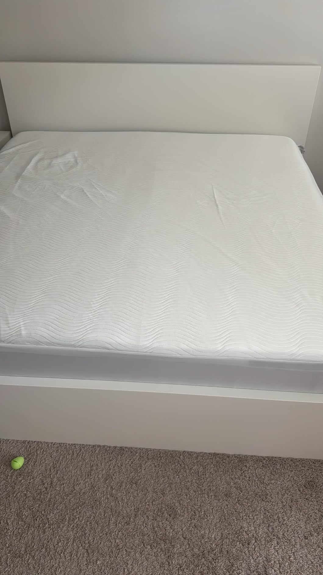 Novilla AiryFlow 12 Inch King Mattress, King Size Gel Memory Foam Mattress | for Cool Night & Spinal Alignment, Pressure Relief & Motion Isolation, Green Tea-Infused, CertiPUR-US Certified, Medium Firm customer photo 2
