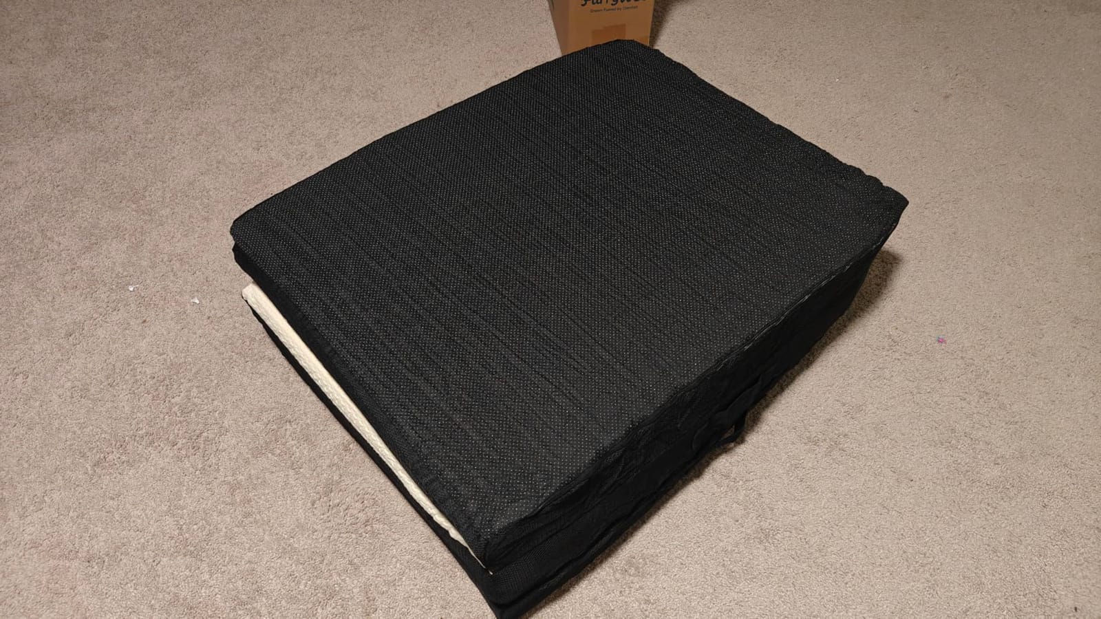Foldable Mattress Twin Memory Foam Tri Folding Pad Washable, 75x38x4