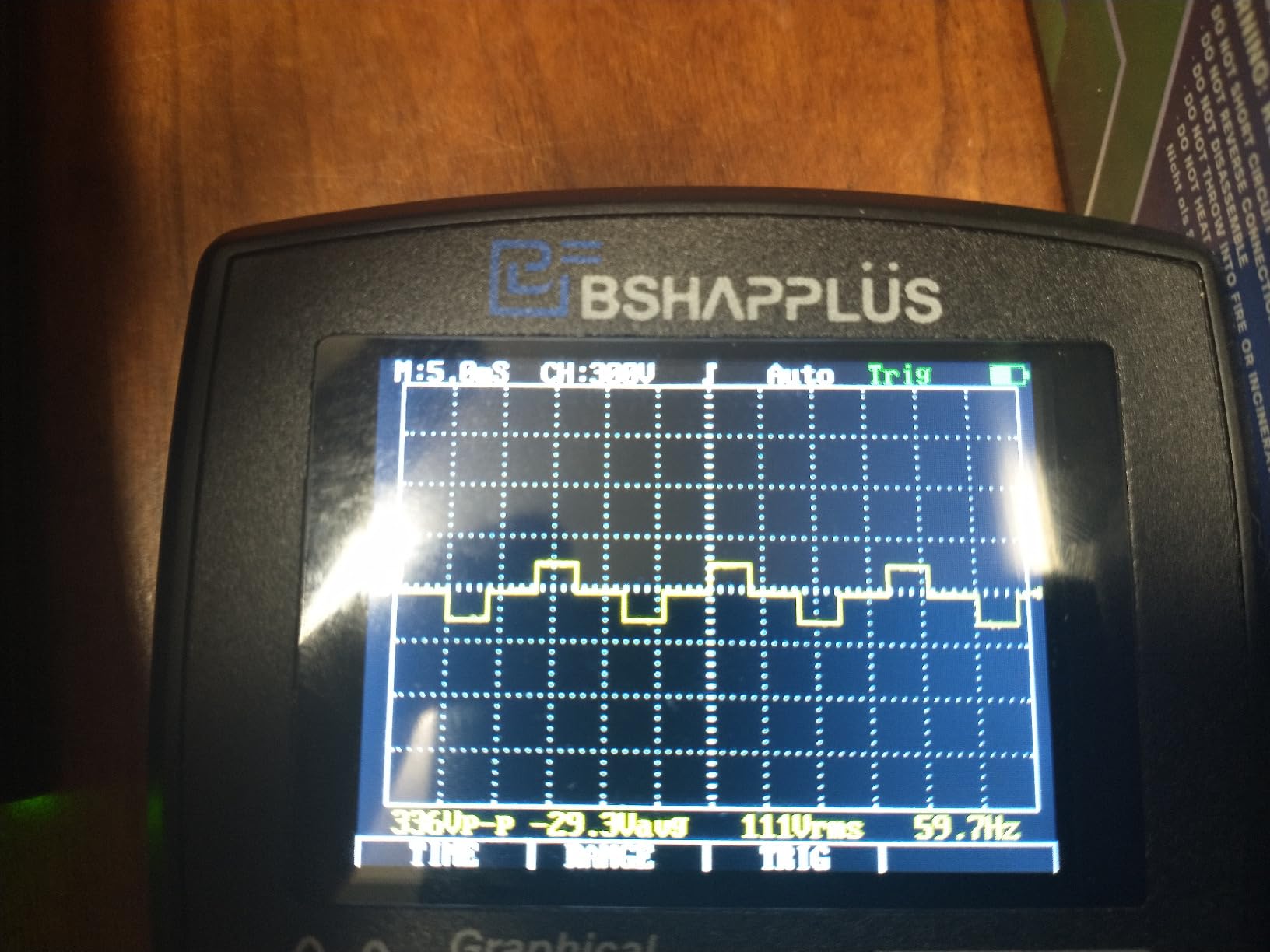 Dual Channel 3-in-1 Handheld Oscilloscope Multimeter, 70MHz Signal Generato customer photo 1