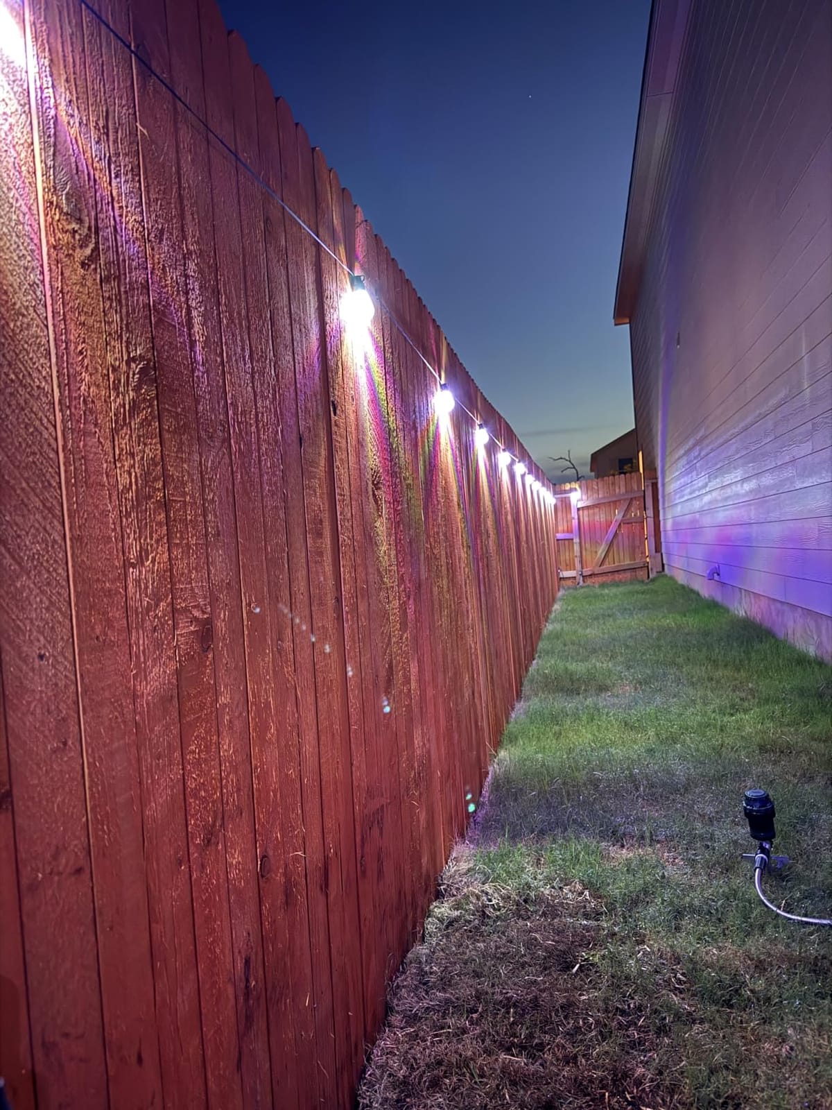 Outdoor String Lights,200FT Smart RGB+IC Patio Lights with Shatterproof LED Bulbs ,Outside Light Dimmable Patio for Decor DIY IP67 Waterproof ,Courtyard, garden,Holiday,LED lights more Scene Modes customer photo 1