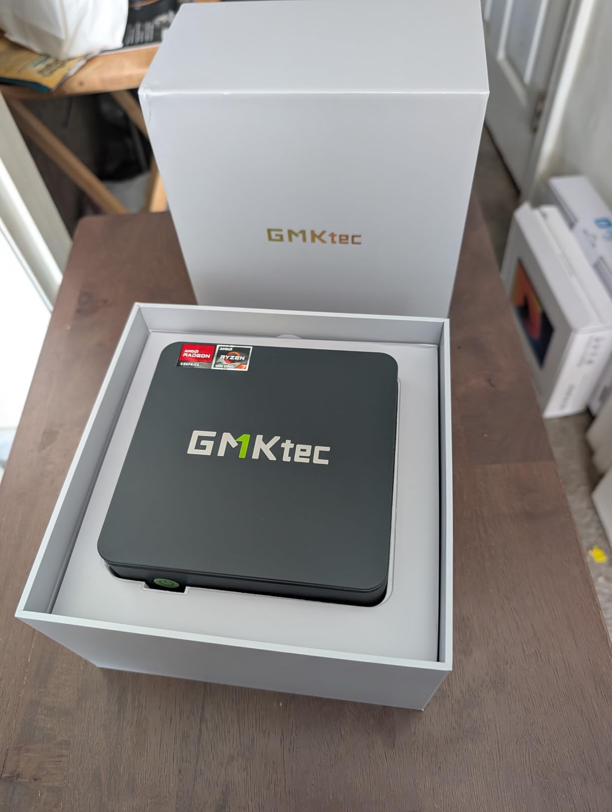 GMKtec K16 Gaming Mini PC Ryzen 7 7735HS (Max 4.75GHz) 32GB LPDDR5 1TB SSD | Mini Computer With Radeon 680M, OCuLink, USB4, Triple 4K Display, HDMI 2.0, DP, Dual 2.5GbE, WiFi 6E, BT 5.2 For Gaming PC customer photo 1