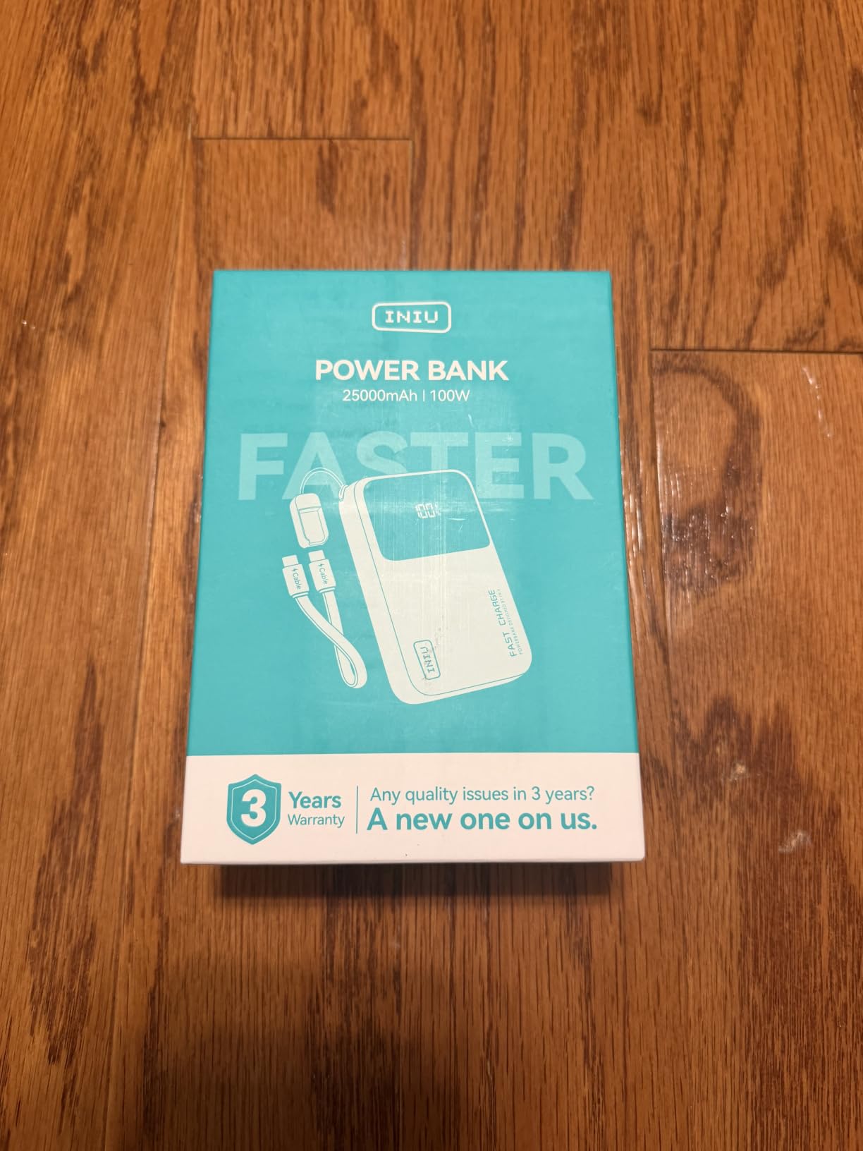 INIU Laptop Power Bank, Smallest 25000mAh 100W Fast Charging Battery Pack customer photo 2