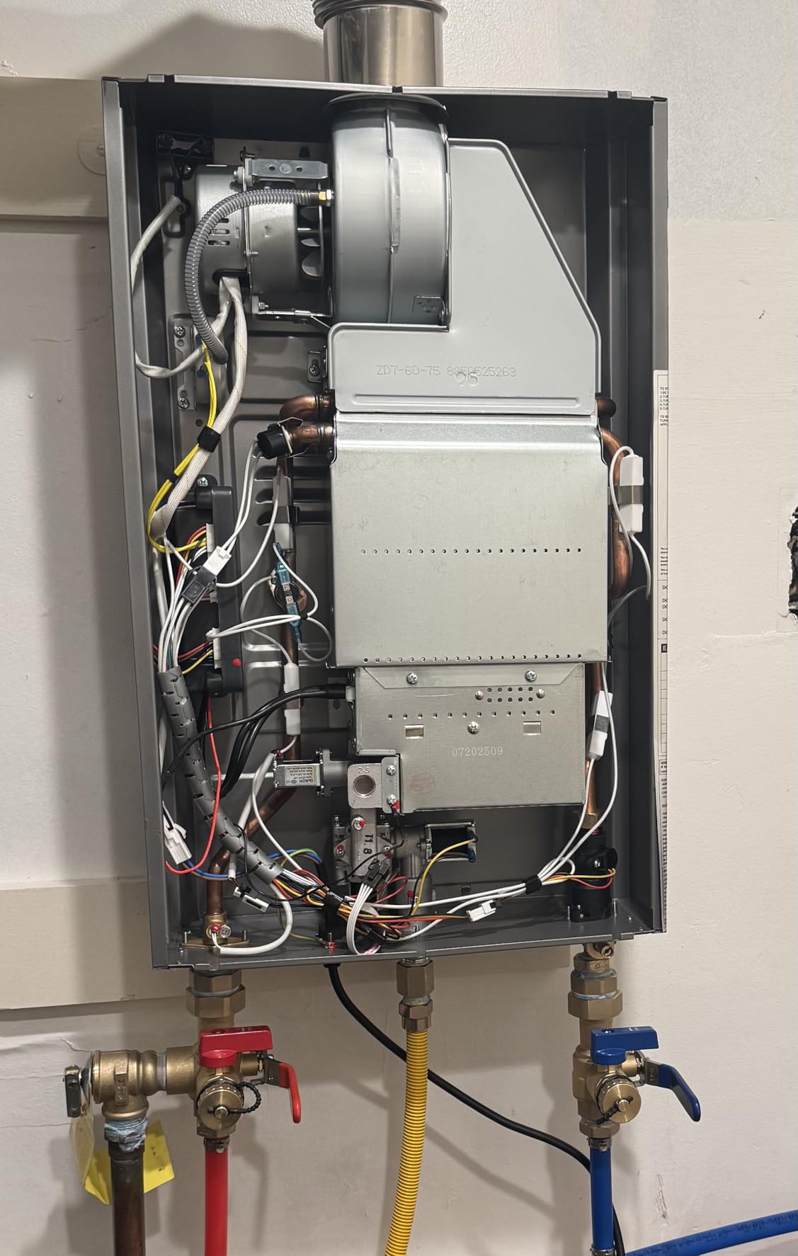 Ranein Natural Gas Tankless Water Heater, 8.5 GPM, 190,000 BTU, Outdoor customer photo 1