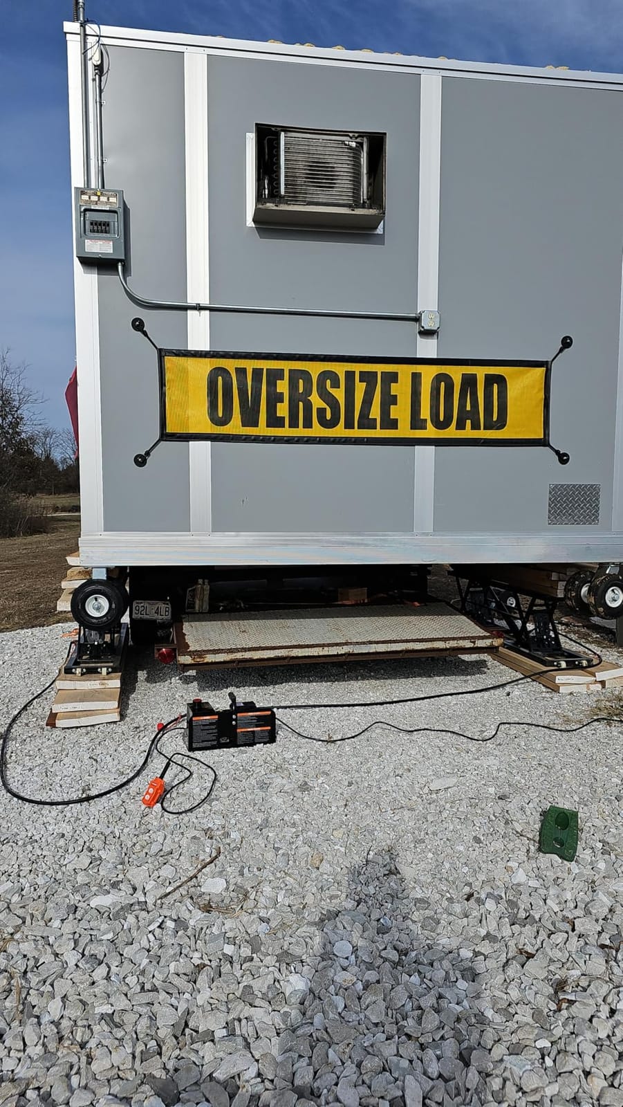 VEVOR Portable Car Lift, 4400 lbs Capacity, Heavy Duty Steel Quick Lift with 23
