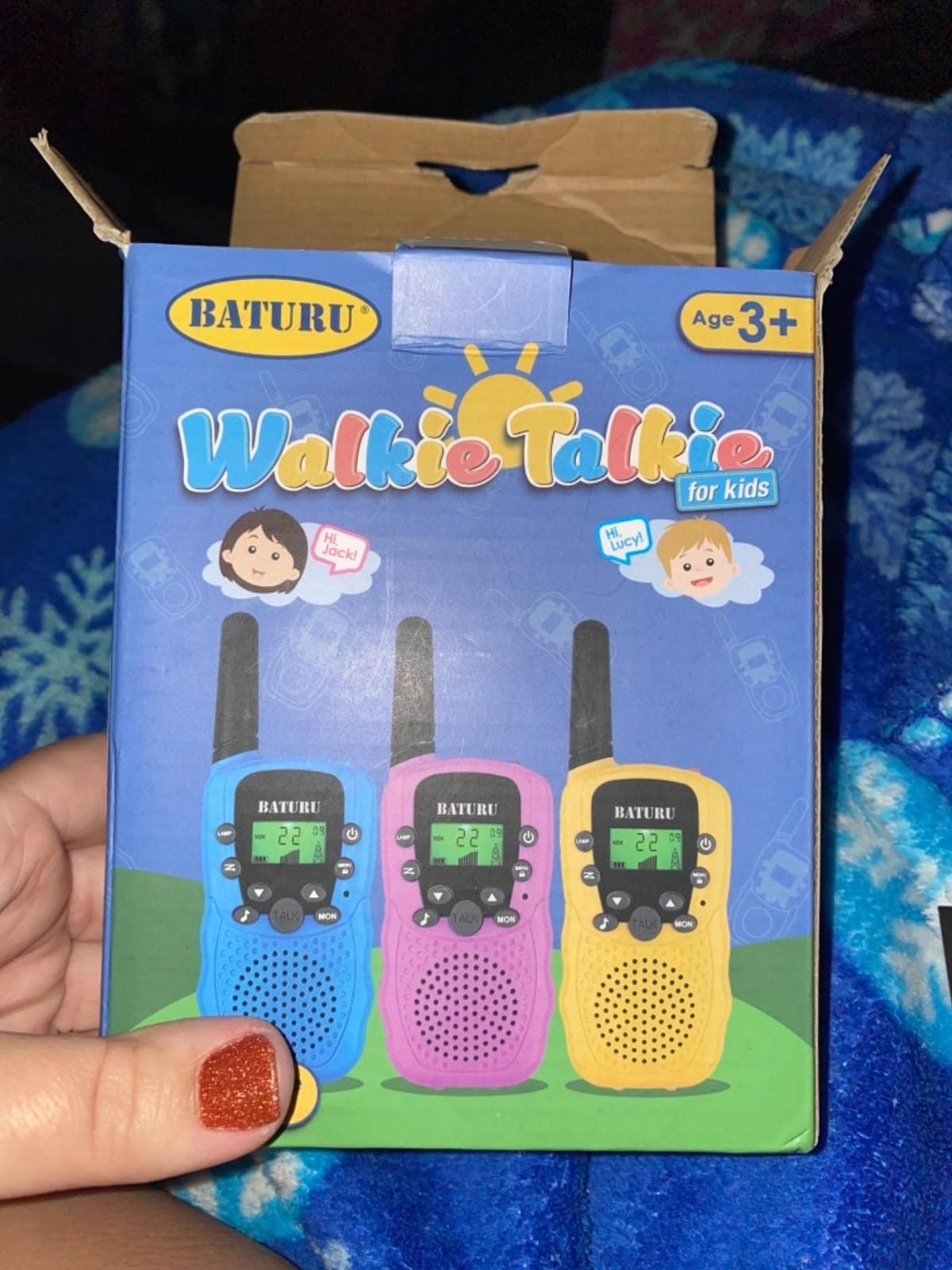 Walkie Talkies for Kids 4 Pack Rechargeable Outdoor Toys Gifts Boys Girls customer photo 2
