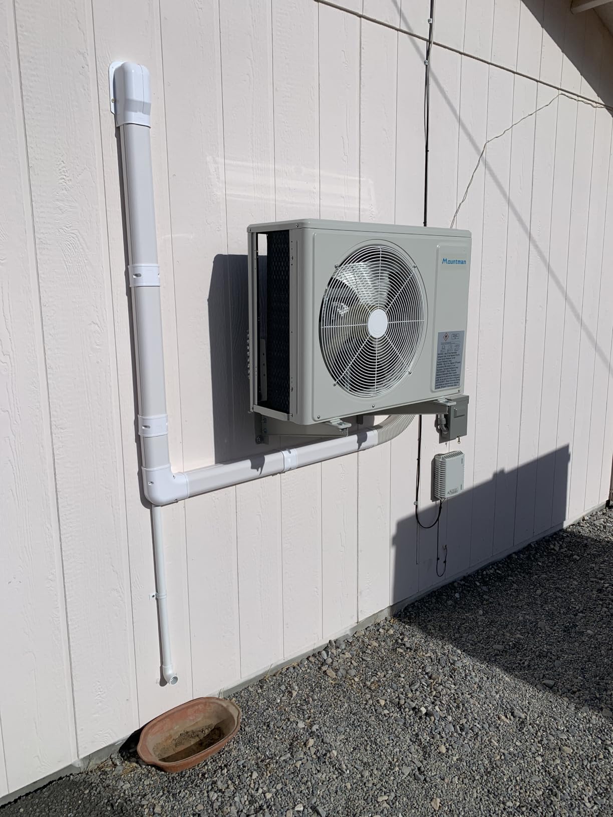 Mountman 12000BTU Mini Split AC/Heating System, 19SEER2 230V Energy Efficient Mini Split Air Conditioner with Heat Pump, Cools Up to 750sq.ft, Ductless Inverter AC Unit with Pre-Charged Condenser customer photo 2