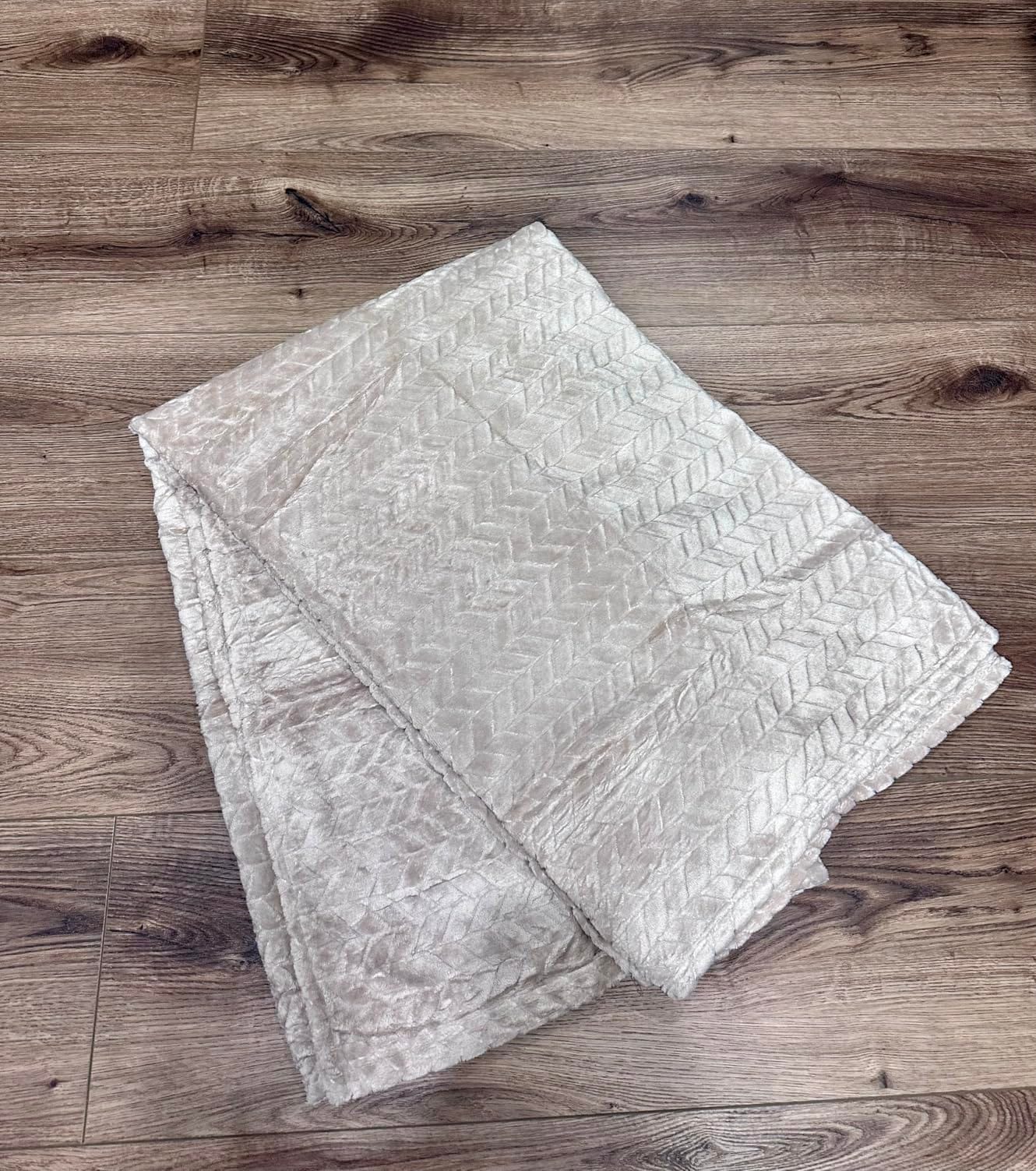 3 PC Flannel Fleece Throw Blanket, 50