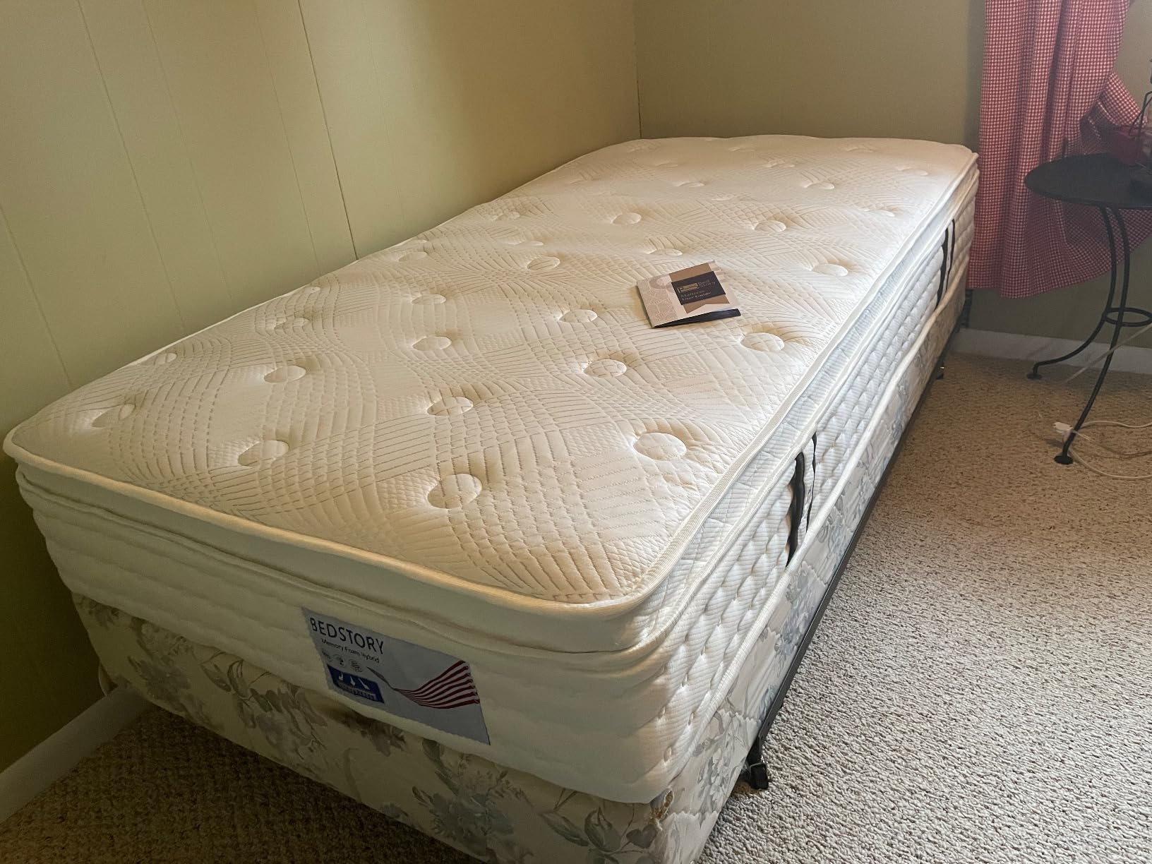 BedStory 14 Inch Medium Firm Queen Mattress, Luxury Hybrid Mattress in a Box for Zoned Pressure and Back Pain Relief, Signature Collection Deep Sleep Mattresses, 10 Years Warranty, 365 Nights Trial customer photo 1