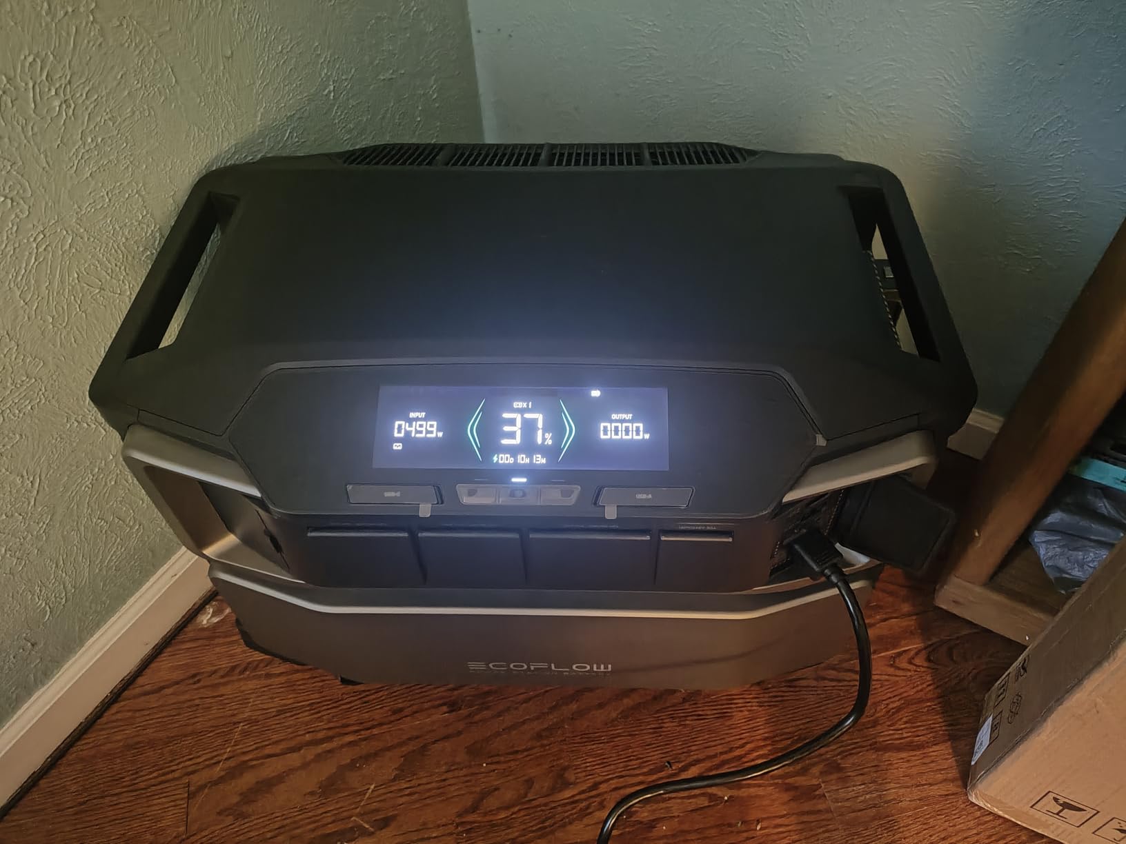 EF ECOFLOW Power Station 12288Wh Delta Pro Ultra X with AC cable customer photo 2