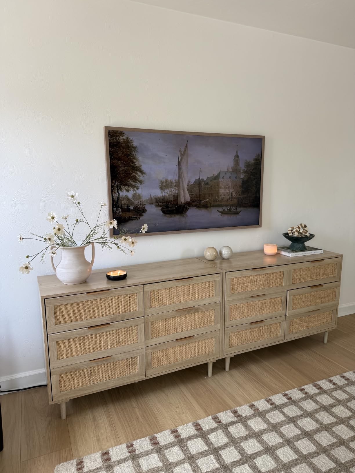 Hisense 75“ Hi-QLED S7 CanvasTV Series 4K UHD Google Smart Art TV (75S7SG, 2026 New) - 144Hz, Art Mode, Anti-Glare Panel, Dolby Vision HDR, Hi-Matte Display, Frame & UltraSlim Wall Mount Included customer photo 1