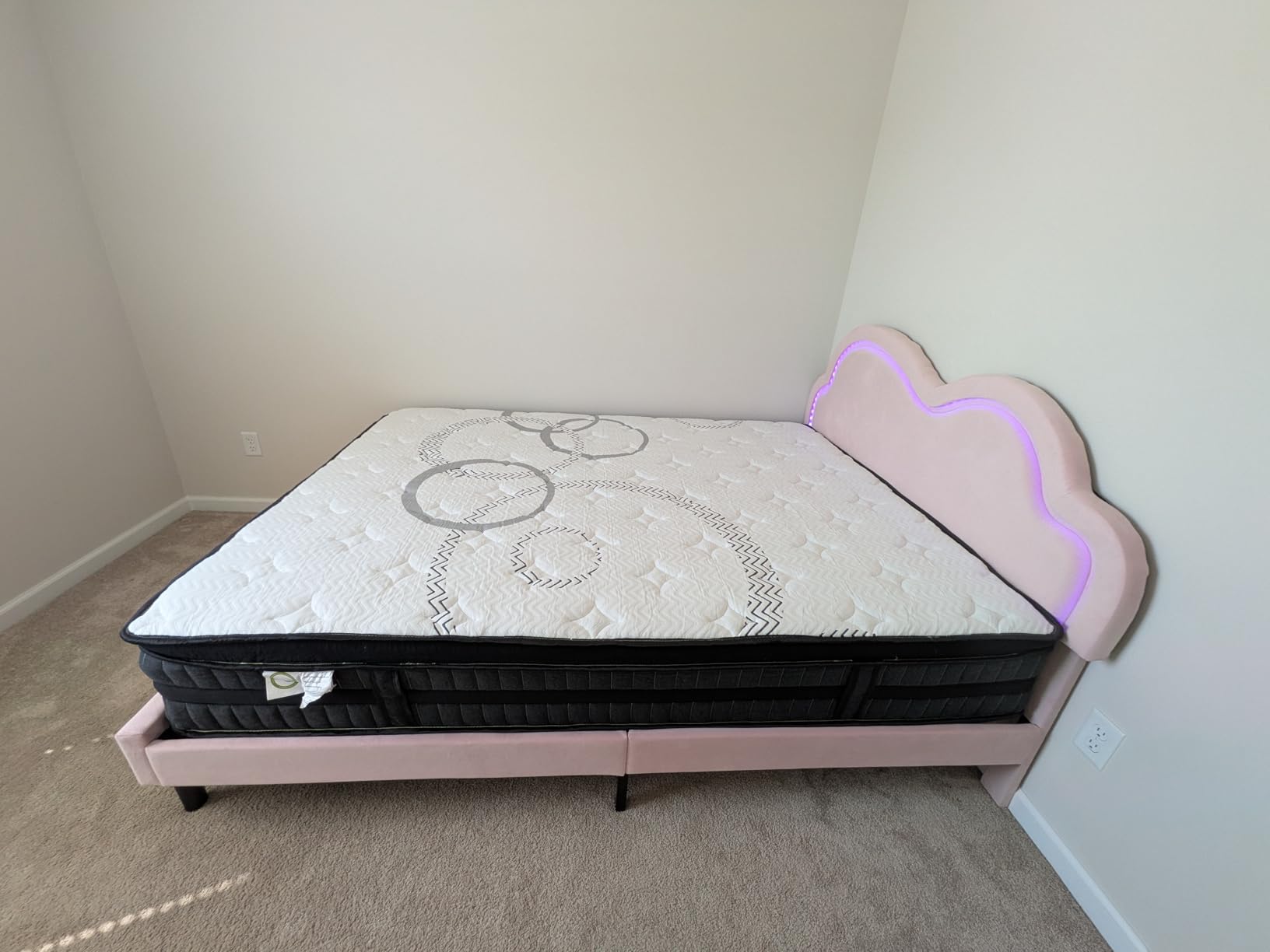 Extra Firm Queen Mattress 12 Inch - Firm Hybrid Mattress for Supportive Pressure Relief customer photo 1