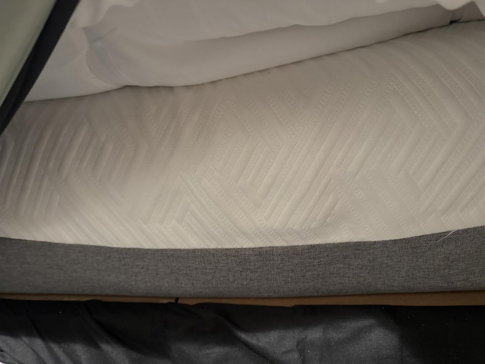Novilla Bliss Green Tea Mattress Queen Size, 12 Inch Gel Memory Foam | Queen Mattress in a Box for Hot Sleeper with Nylon Cover, Cool Comfort & Back Pain Relief & Motion Isolating, Certified Foams customer photo 1