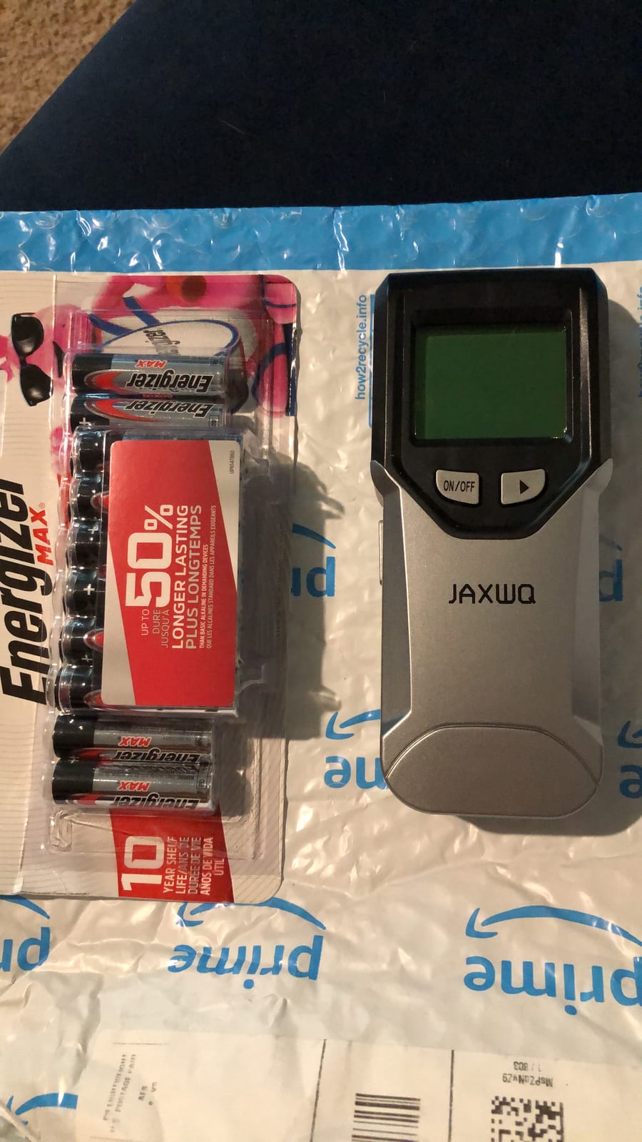 Stud Finder Wall Scanner - 5 in 1 Stud Finder Tool w/Smart Chip and HD LCD Display, Stud Detector Beam Finders for the Center and Edge of Wood AC Wire Metal Studs Joist Pipe (Onion) customer photo 2