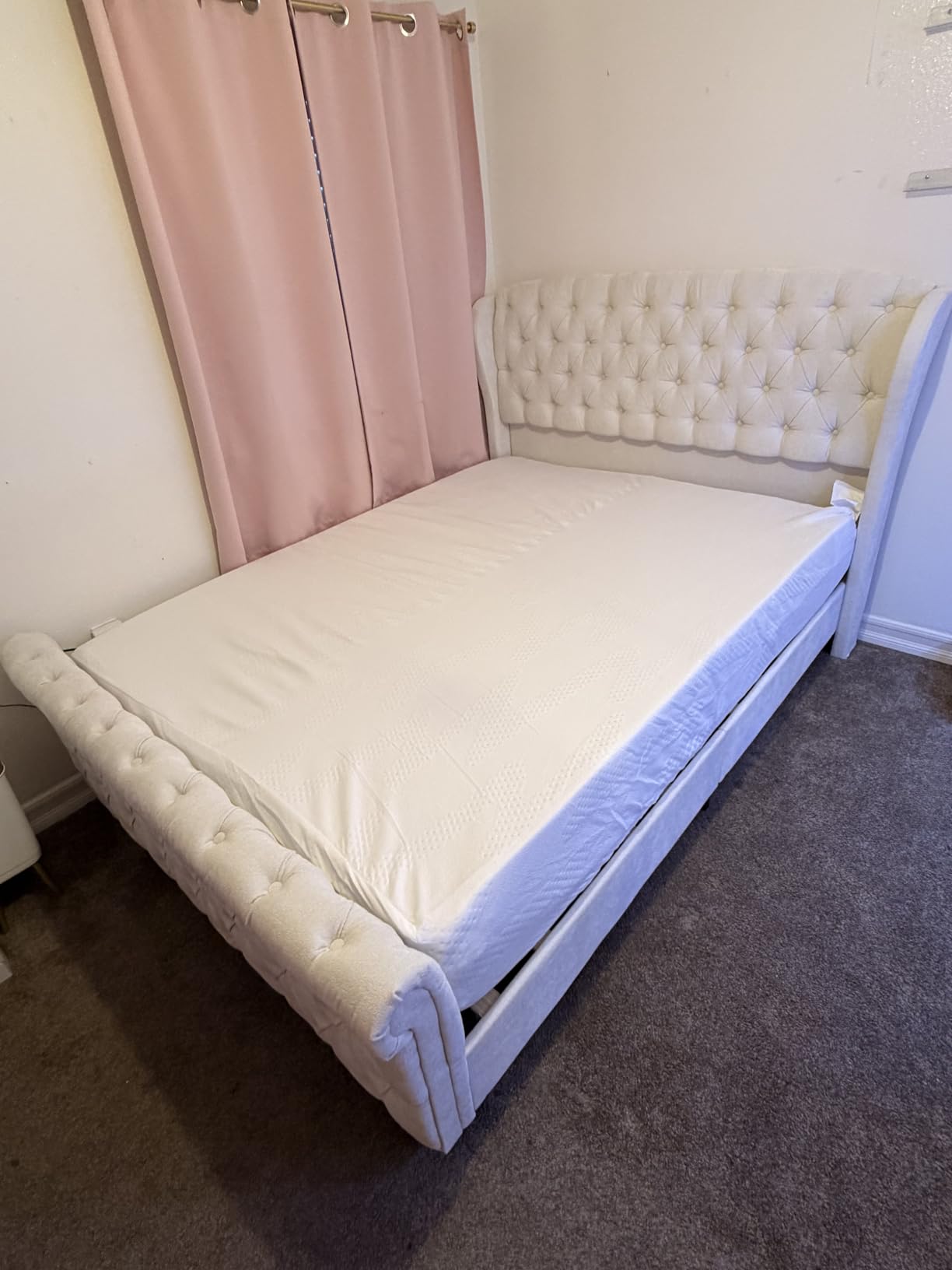 Novilla 8 Inch RV Short Queen Mattress, Gel Memory Foam Mattress, 75