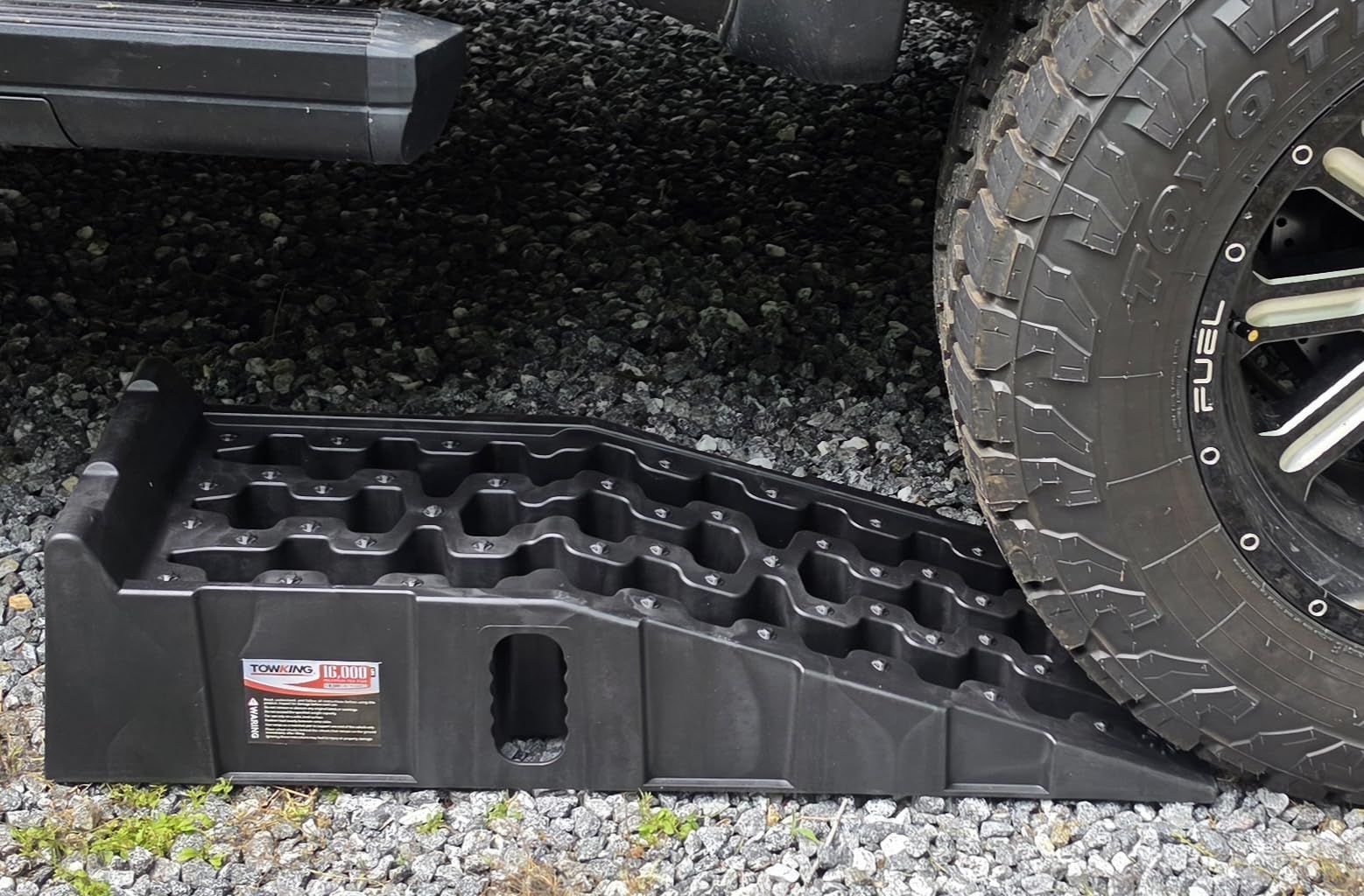 16000lb Heavy Duty Car Ramps, Non-slip 7