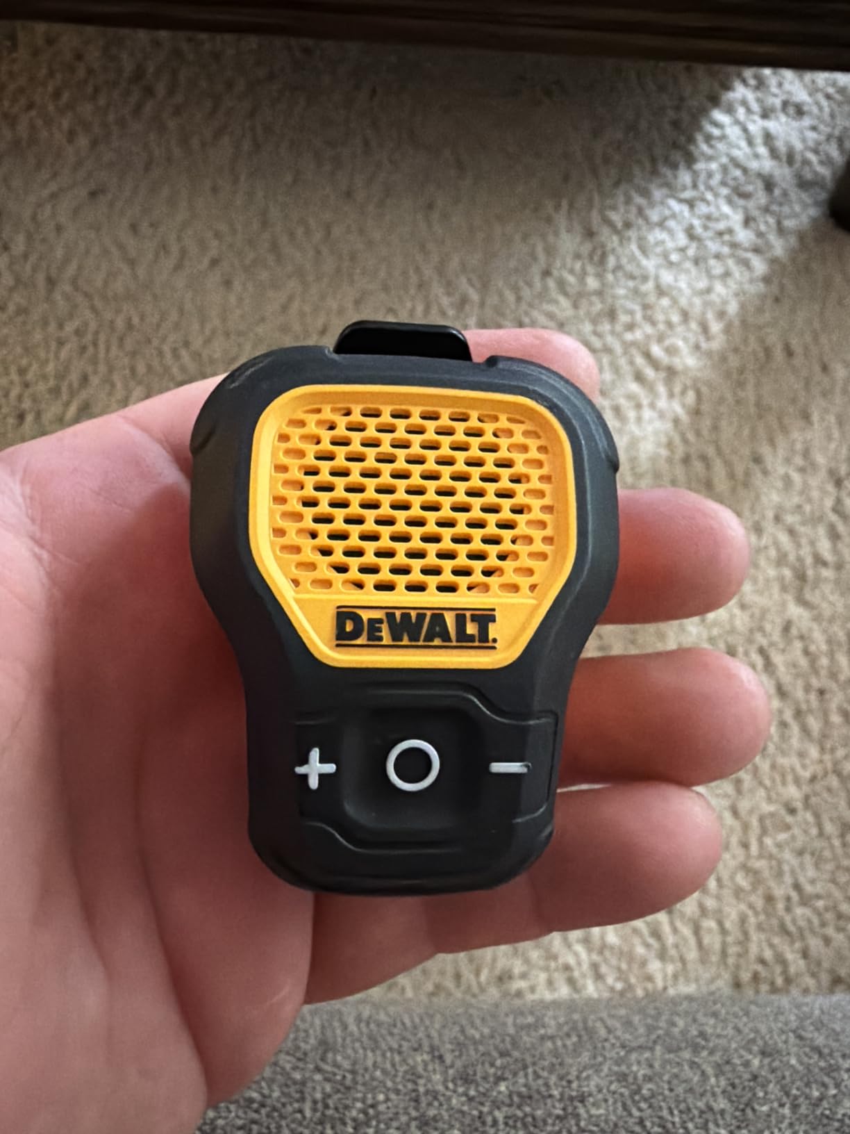 DEWALT Heavy Duty Wearable Bluetooth Speaker Pro Max (New Model) customer photo 2