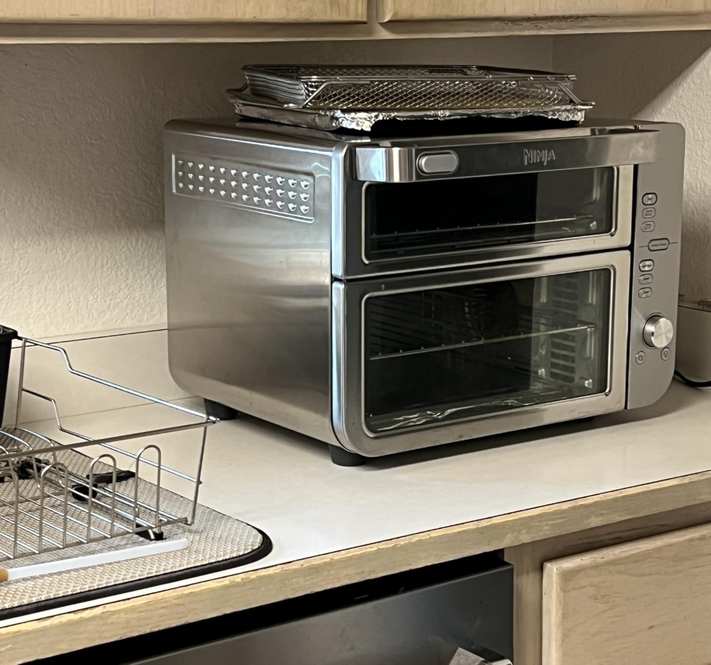 Ninja Double Oven Pro Smart XL, 30.2 Qt, 12-in-1, Cyberspace, DCT801BL customer photo 2