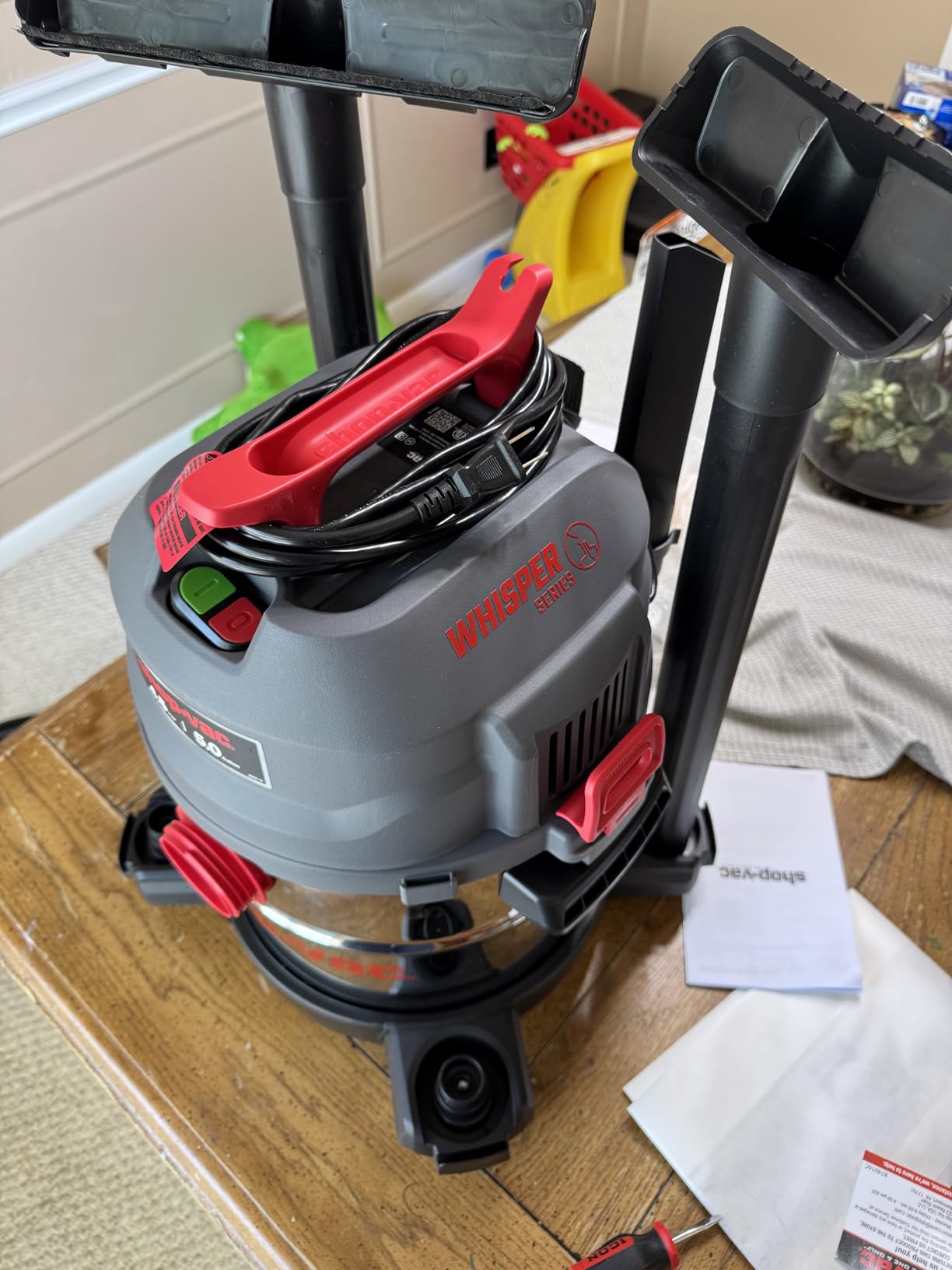 Shop-Vac 5 Gallon Ultra Quiet Shop Vacuum Wet and Dry, 4.5 Peak HP, 5430542 customer photo 2