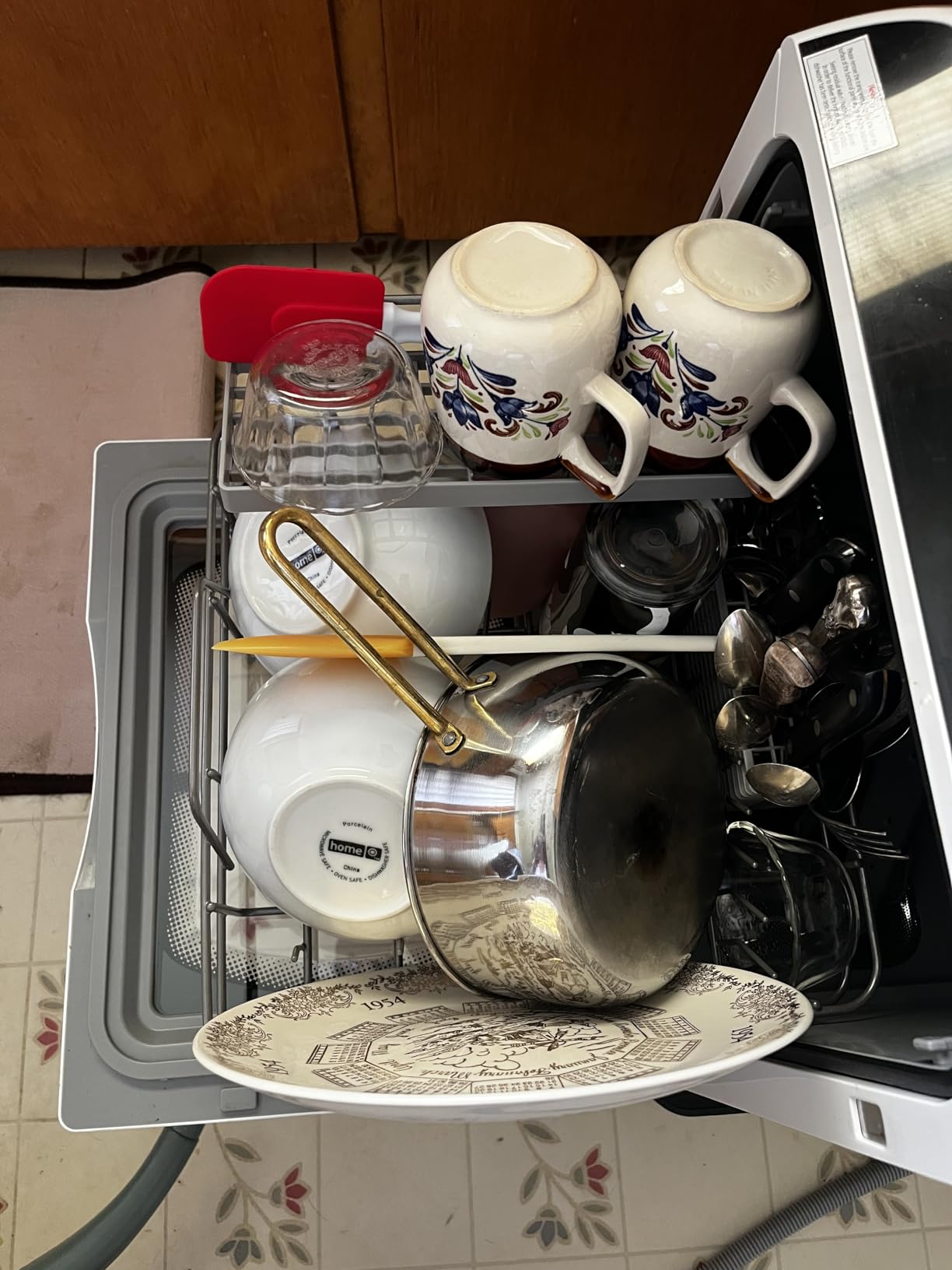 AIRMSEN Portable Countertop Dishwasher, No Hookup Needed customer photo 2