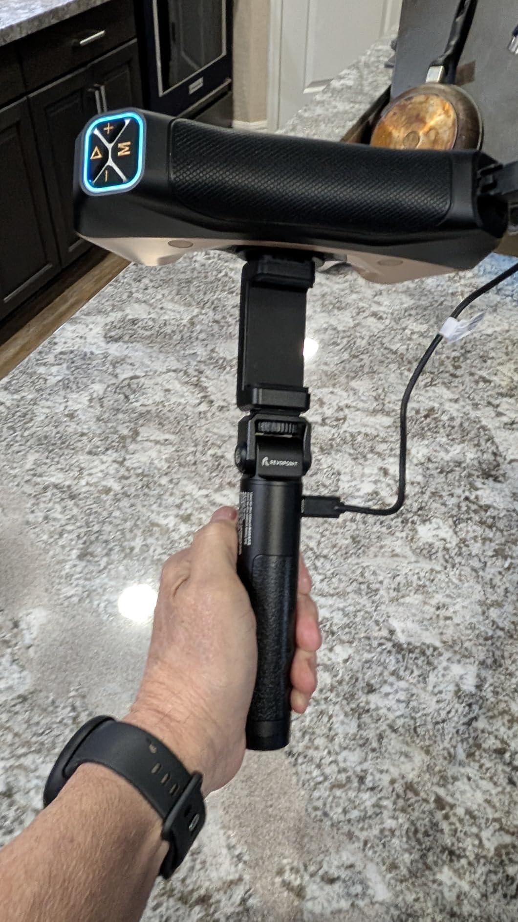Revopoint MetroY Ultra 3D Scanner, Up to 90 FPS, for 3D Printing, CMM customer photo 2