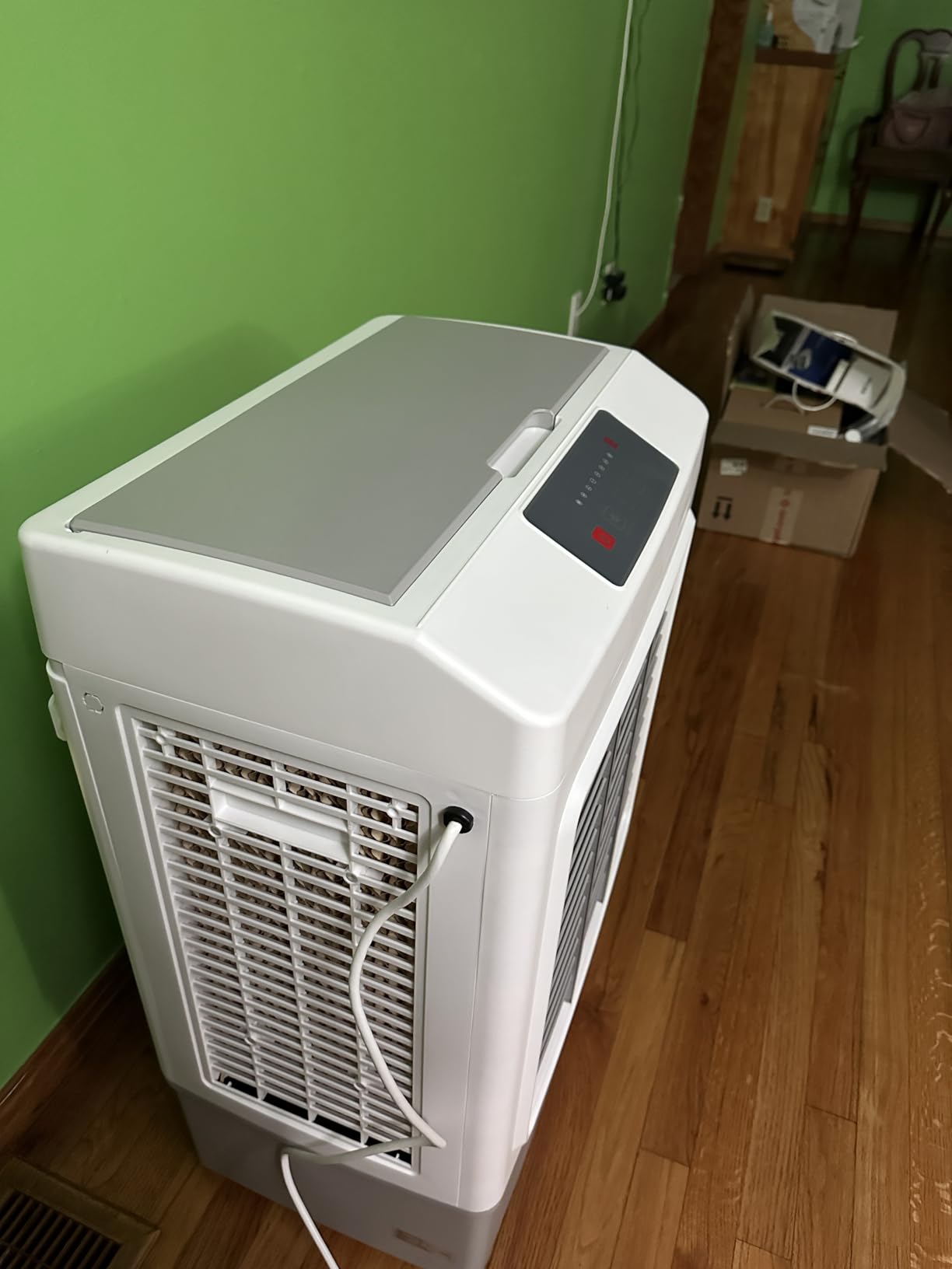 Windowless Air Conditioner Portable 1800CFM w/4 Modes&3 Speeds, 15H Timer, 3 Gal Tank for 24H Cooling 600Sq.Ft, 120°Swing Swamp Cooler Air Conditioner, Evaporative Air Cooler No Hose for Room customer photo 1