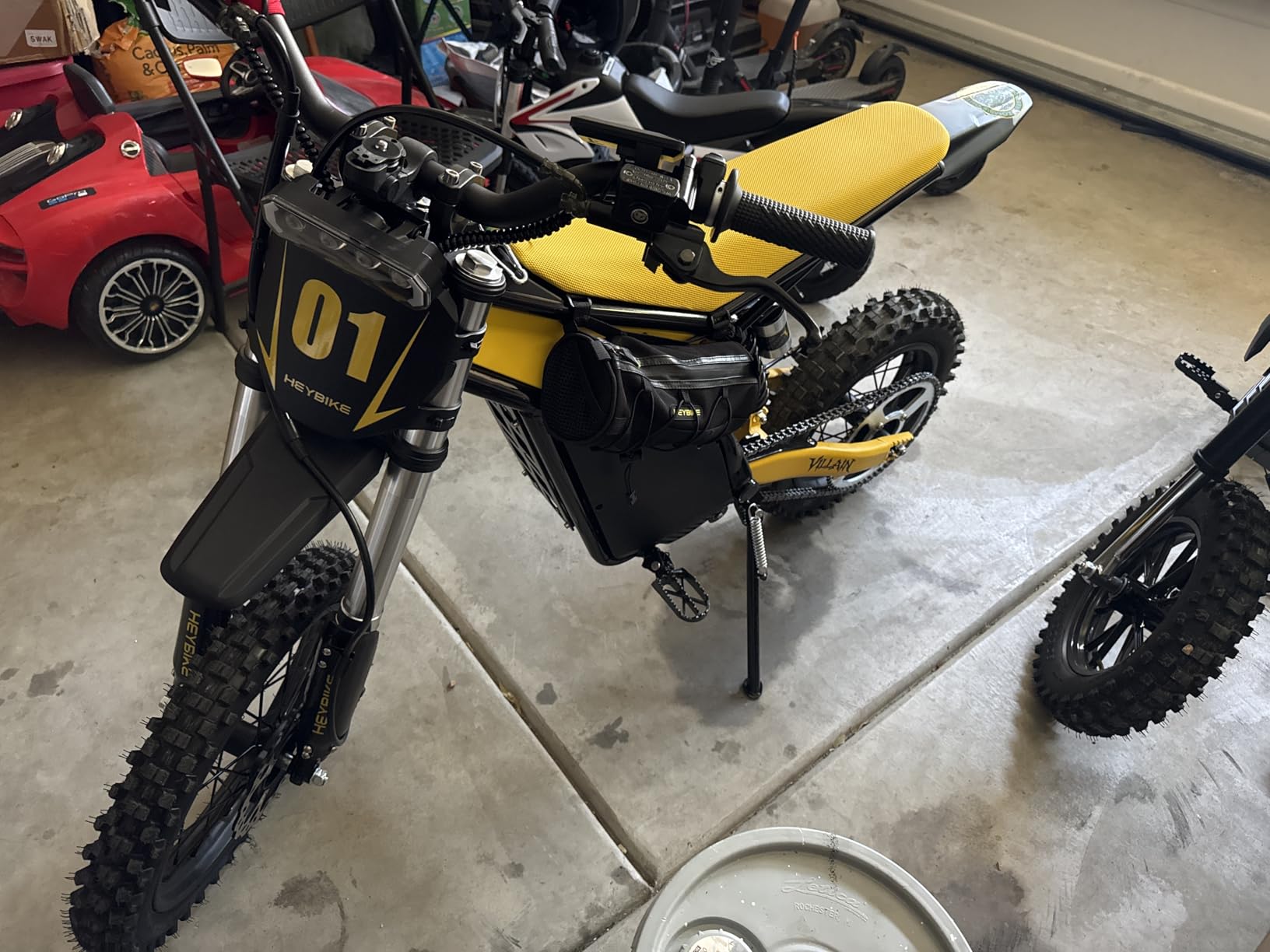 Heybike Electric Dirt Bike Villain, 4160W Electric Motorcycle, 45 MPH customer photo 1