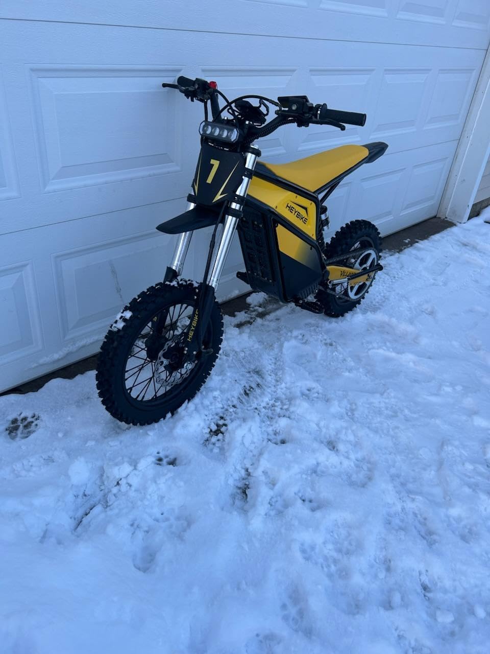 Heybike Electric Dirt Bike Villain, 4160W Electric Motorcycle, 45 MPH customer photo 2