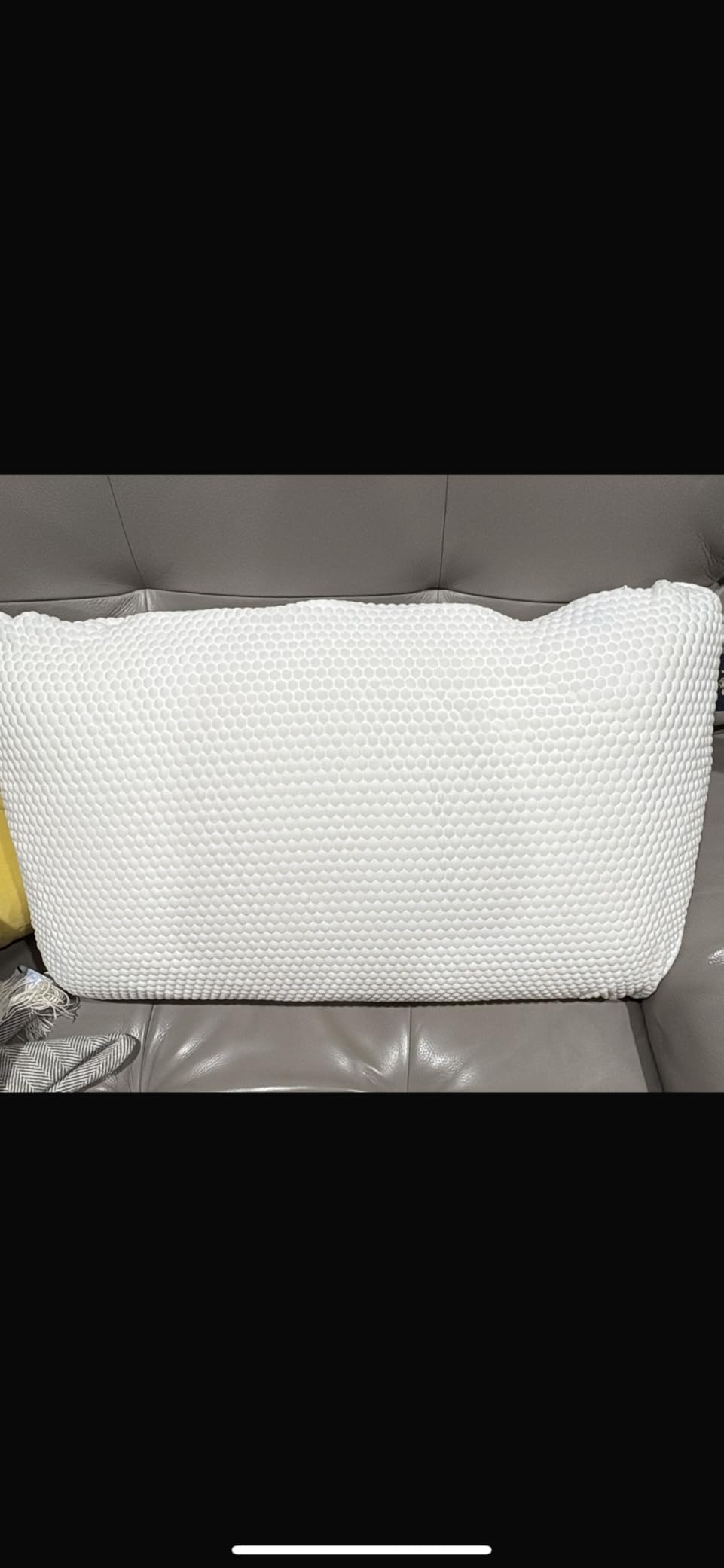Talatex Premium 100% Natural Talalay Latex Pillow, for Side & Back Sleepers | PureFusion Talalay Latex offers Breathable Pressure Relief, Responsive Support, and a Removable, Washable Tencel Cover customer photo 1