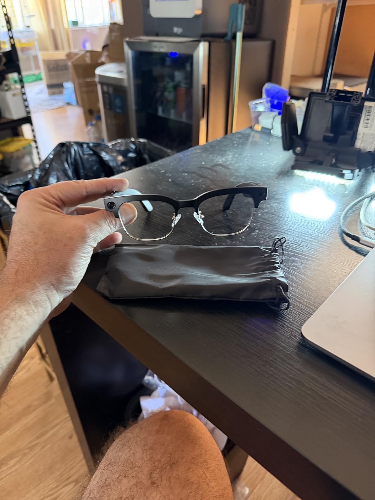 AI Smart Glasses with Camera, 4K EIS, Real-Time Translation customer photo 2
