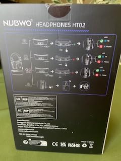 NUBWO Wireless Over-Ear Headphones with Charging Base, 2.4GHz Bluetooth Headphones, 20ms Ultra Low Latency, 65H Playtime, Bluetooth 5.3, 3.5mm AUX customer photo 1