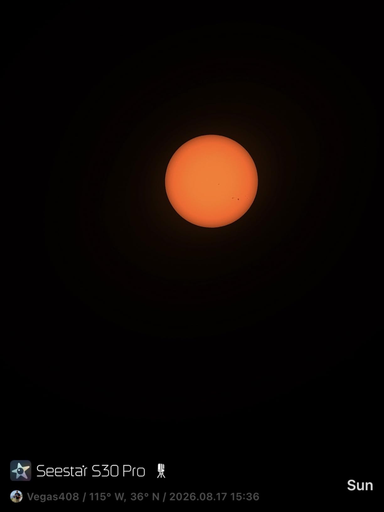ZWO Seestar S30 Pro Smart Telescope, App-Controlled Astrophotography customer photo 1
