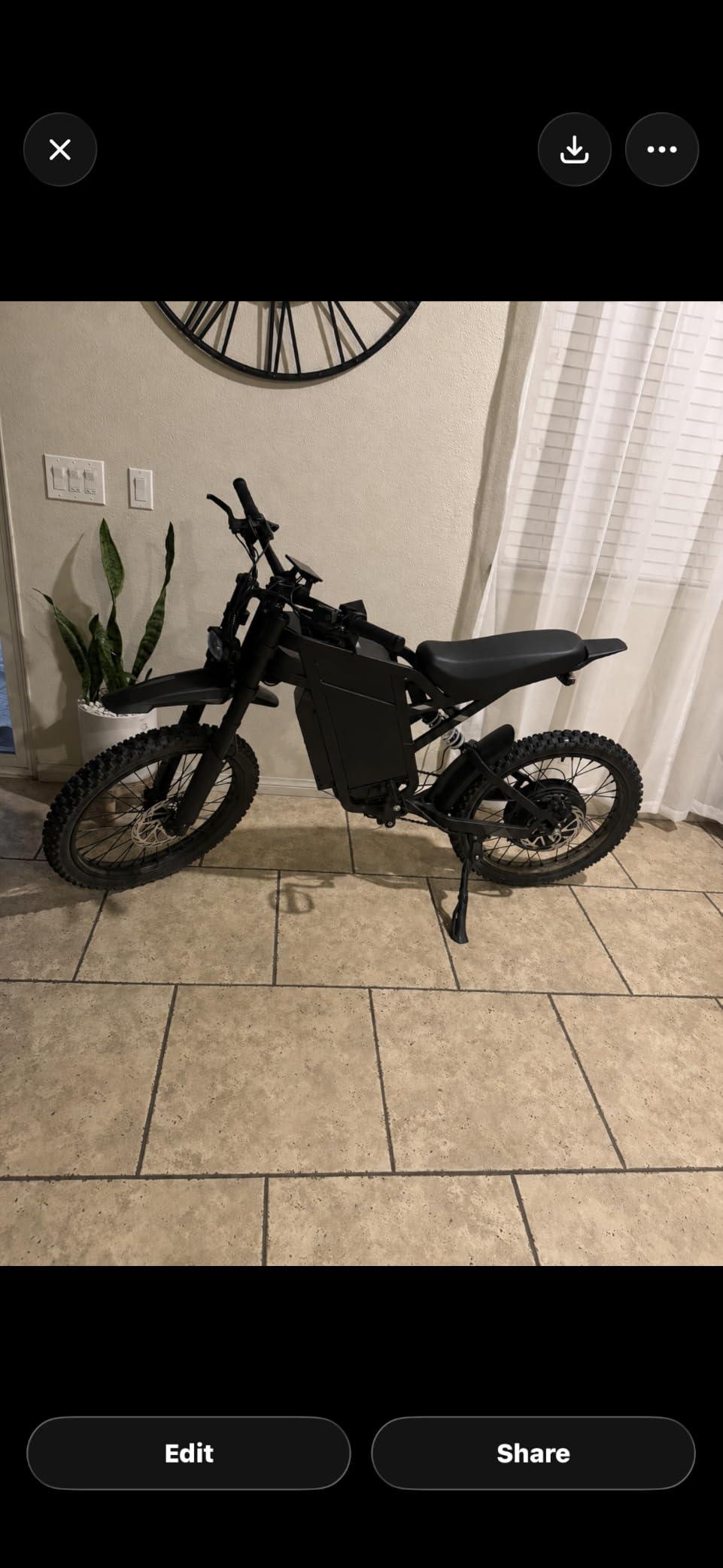 COSWHEEL R6000 Electric Dirt Bike, 7000W Peak Motor Electric Motorcycle | 55MPH, 60V 30Ah Battery,17
