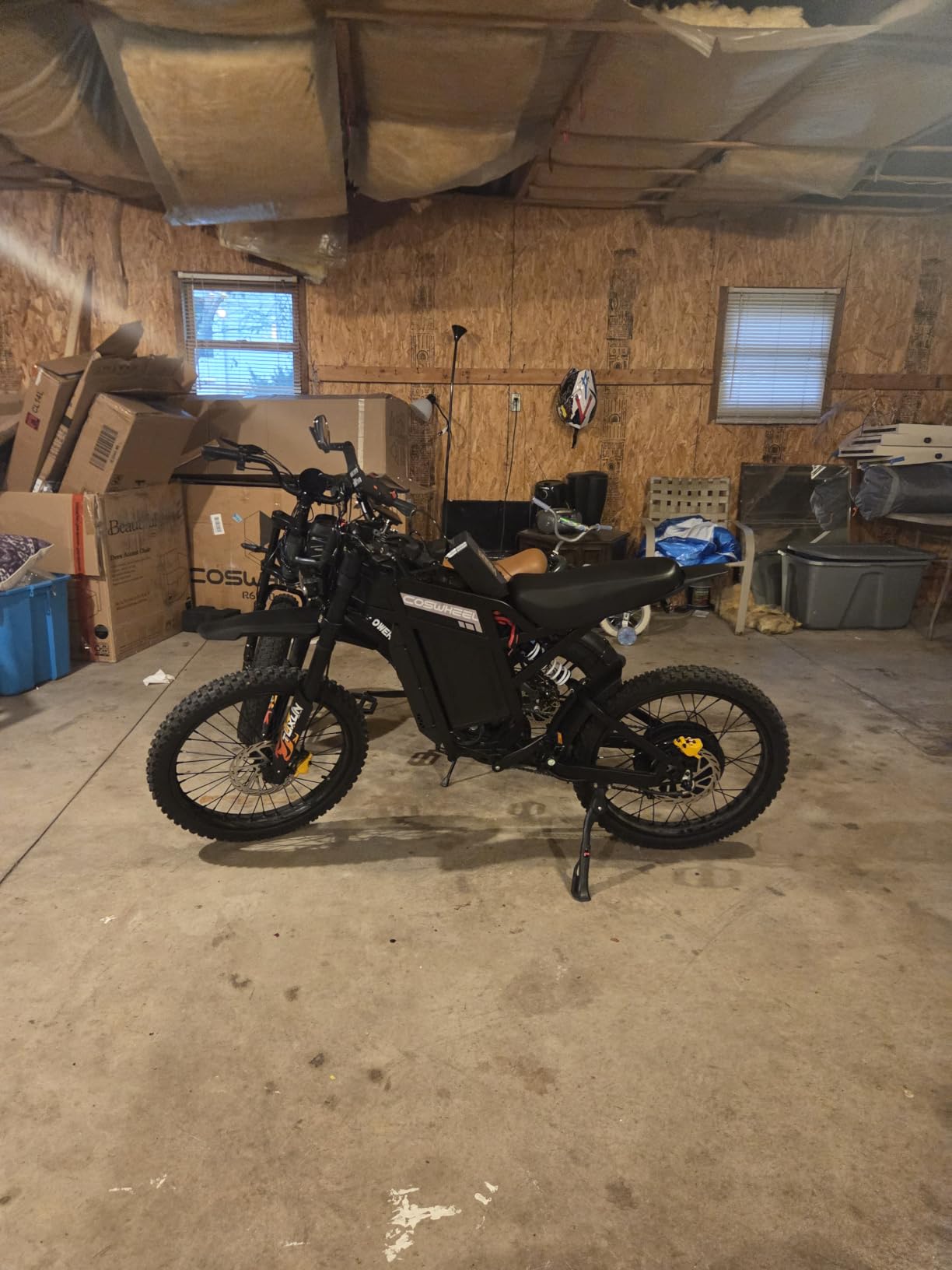 COSWHEEL R6000 Electric Dirt Bike, 7000W Peak Motor Electric Motorcycle | 55MPH, 60V 30Ah Battery,17
