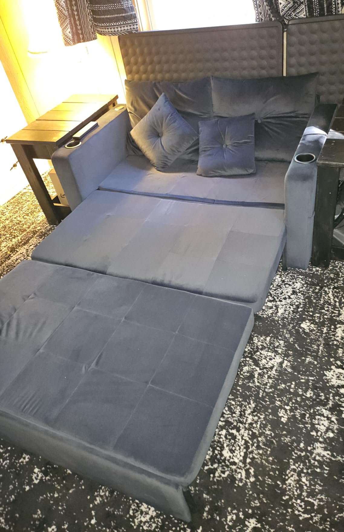 Krcix 3 in 1 Pull Out Couch, 56