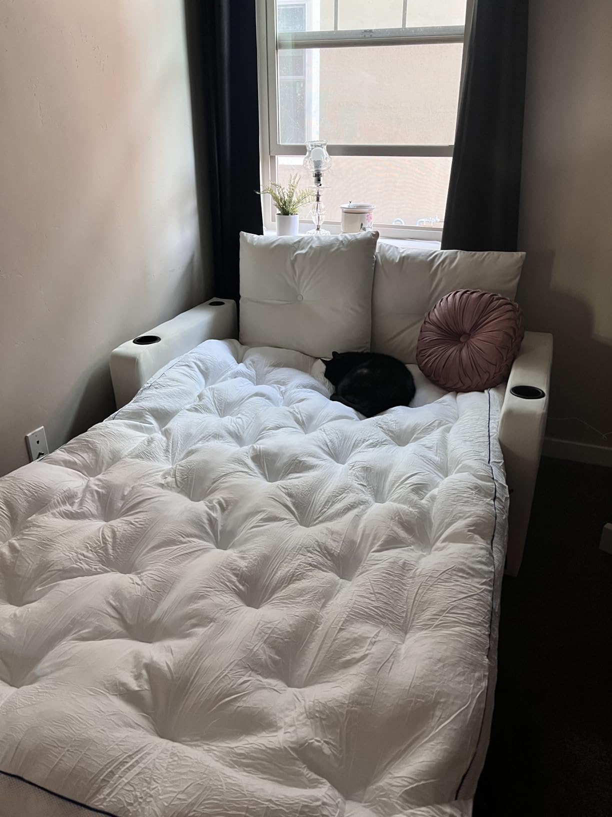 Krcix 3 in 1 Pull Out Couch, 56