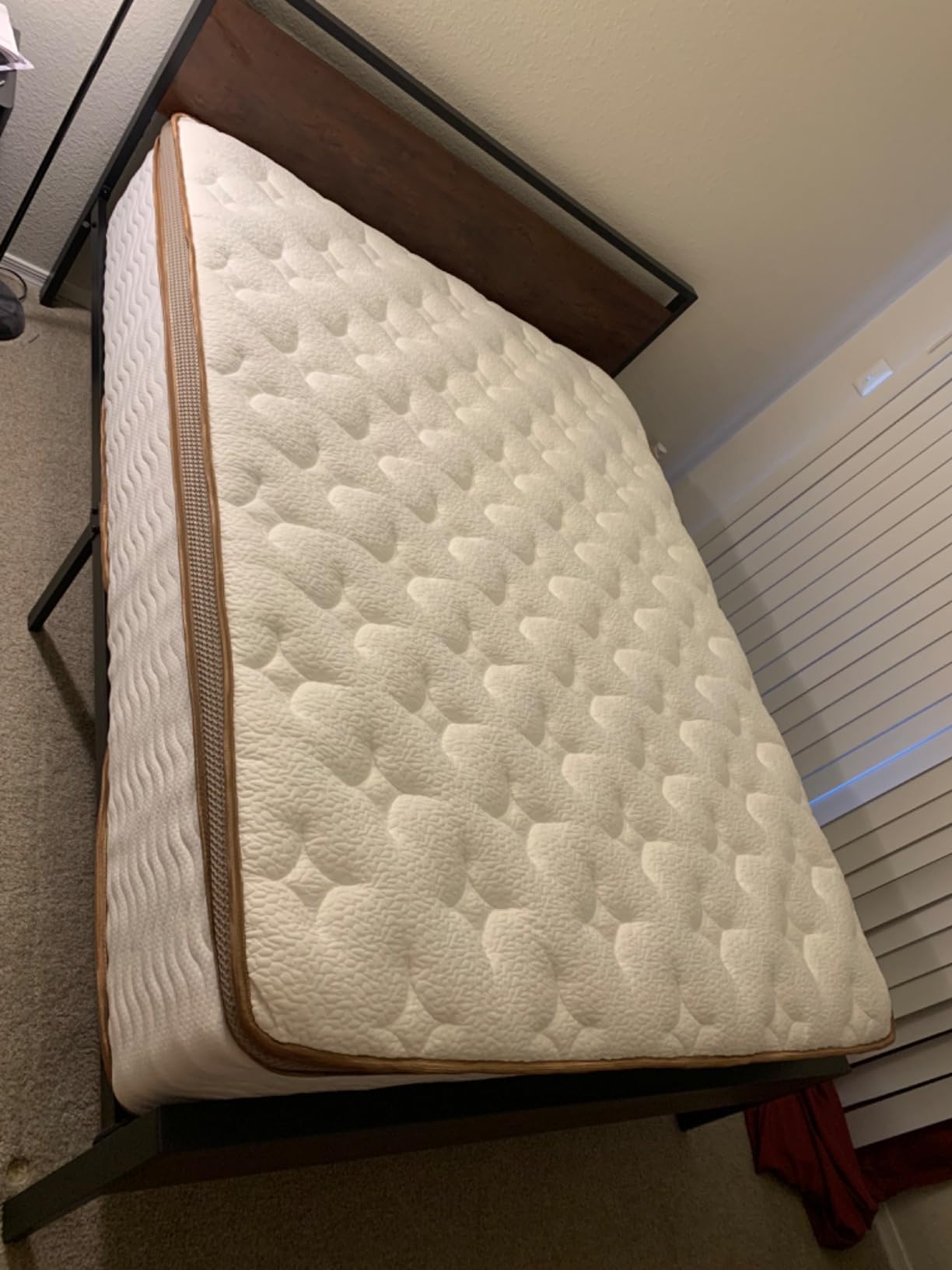 BedStory Hybrid Mattress Queen 13 Inch - Firm Orthopedic Lumbar Hip Support customer photo 2